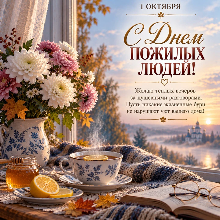 В Международный день пожилых людей хочется пожелать всем причастным к празднику сил, зд...