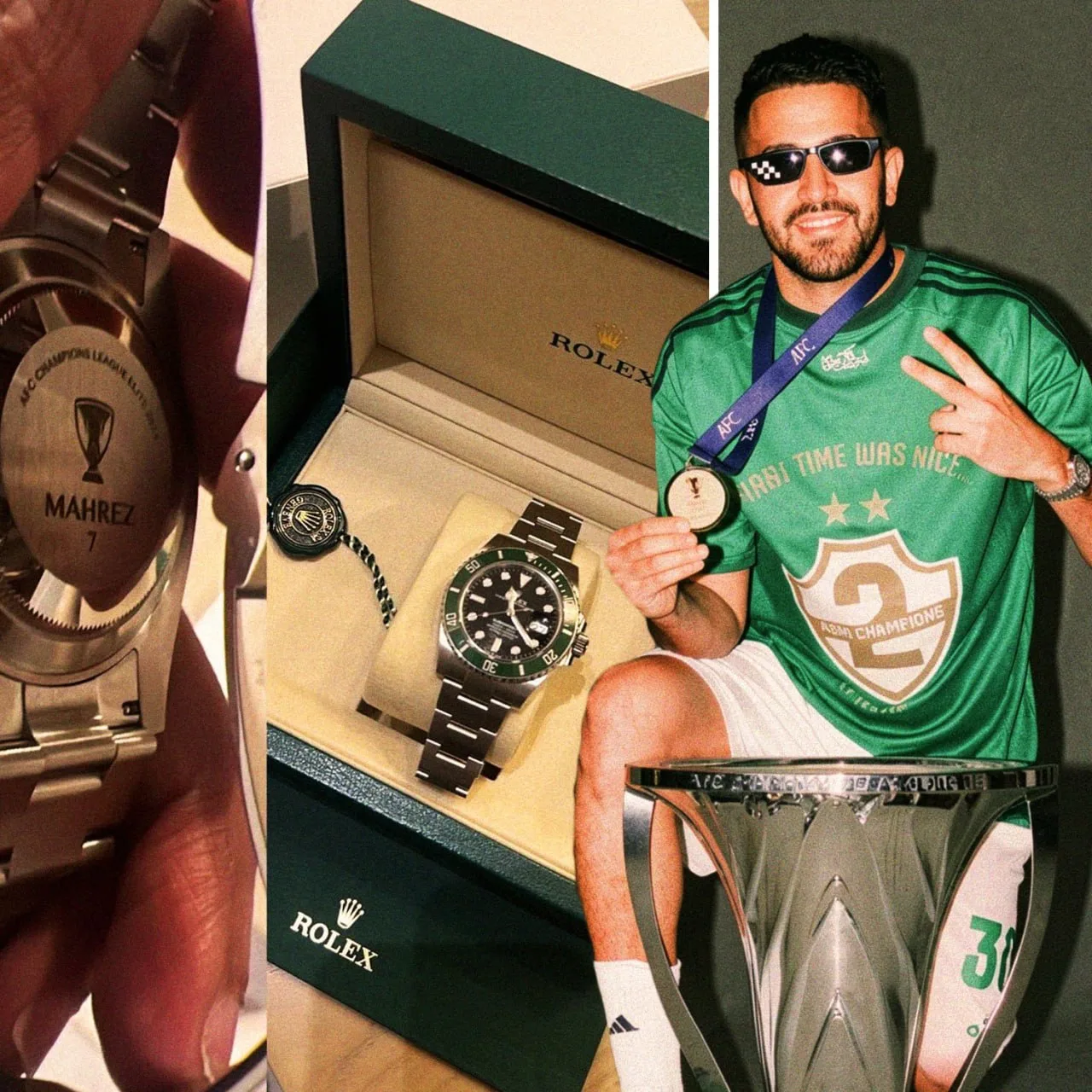 Рияд Марез подарил всем партнерам по «Аль-Ахли» часы Rolex в честь второй подряд победы в азиатской 