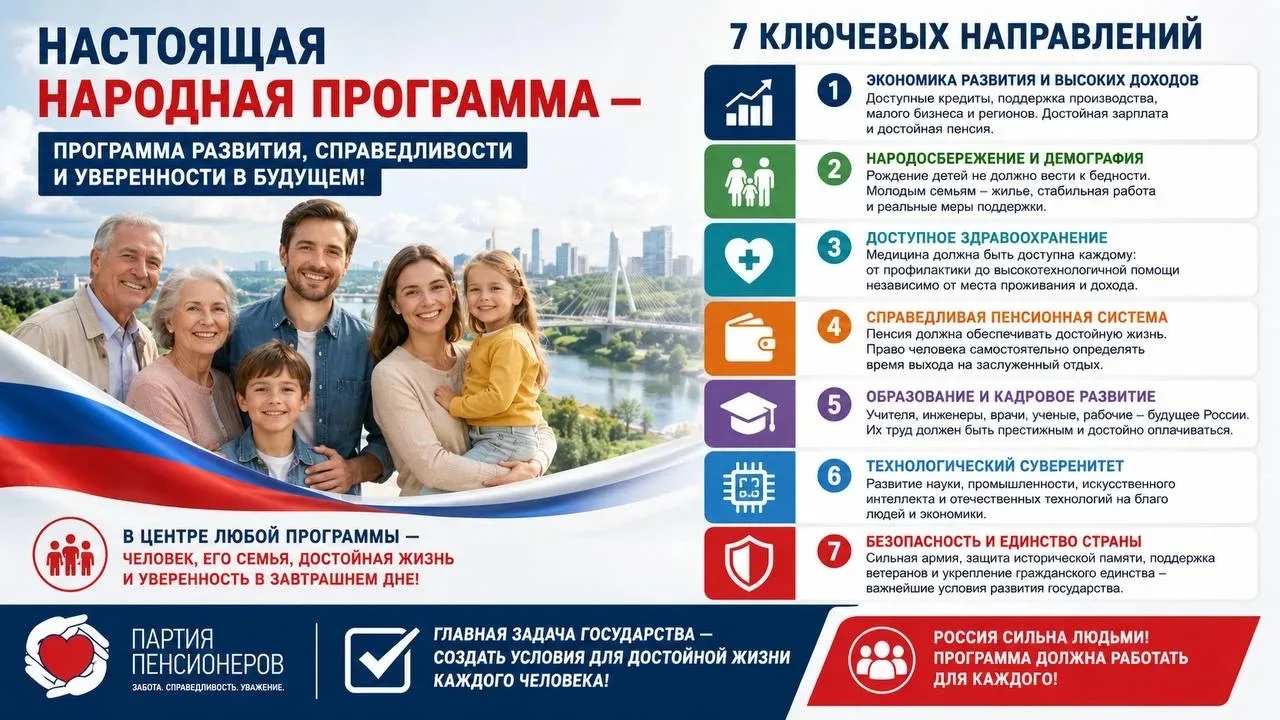 🇷🇺 КАКОЙ ДОЛЖНА БЫТЬ НАСТОЯЩАЯ НАРОДНАЯ ПРОГРАММА?