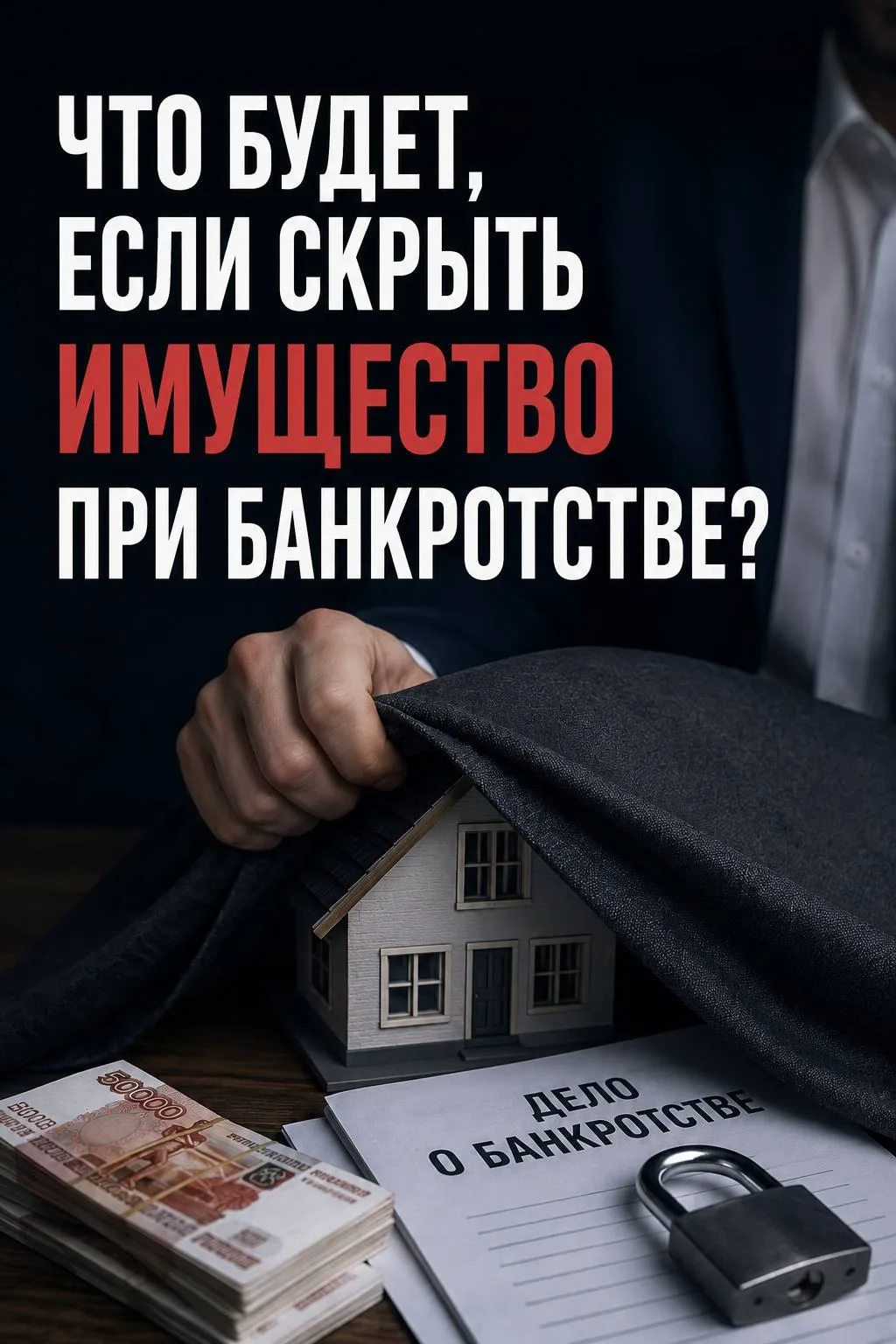 ЧТО БУДЕТ, ЕСЛИ СКРЫТЬ ИМУЩЕСТВО ПРИ БАНКРОТСТВЕ?