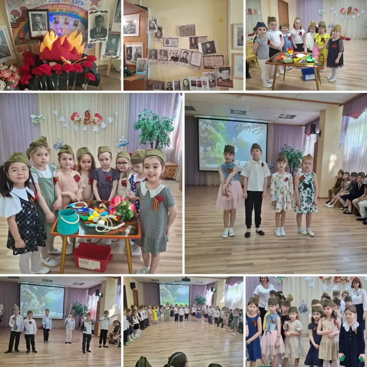 Бессмертный полк: из поколения в поколение 🇷🇺  В дошкольном корпусе «Радуга» прошло торжественное ме
