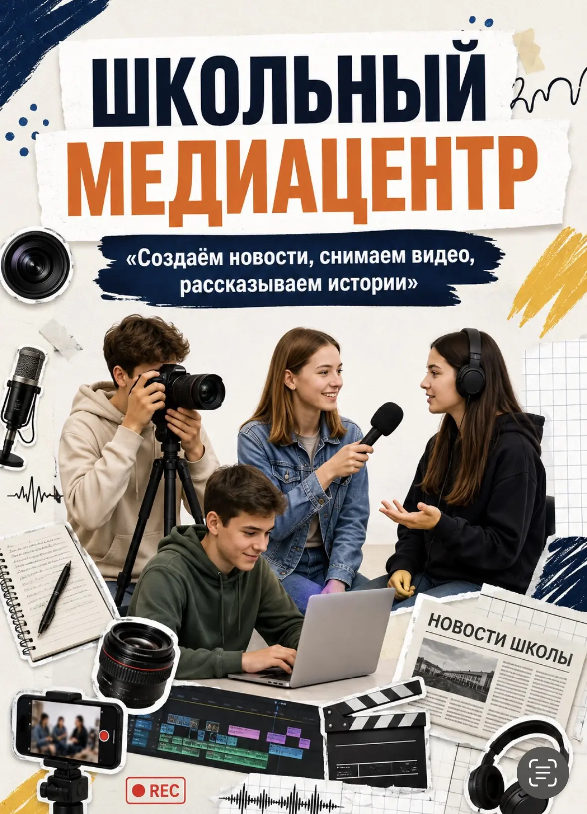 📸 «Медиацентр» на 2026–2027 учебный год