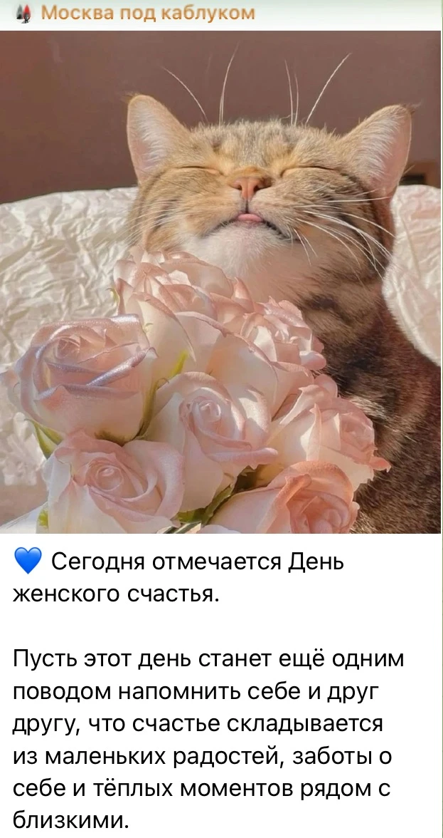 А вы сегодня были счастливы? 

Я да.

Люблю то, что делаю. И особенно кайфую от людей и идей, которы
