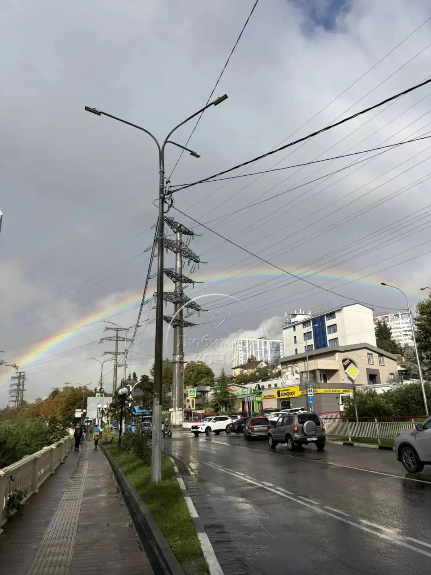 Встречаем двойную радугу