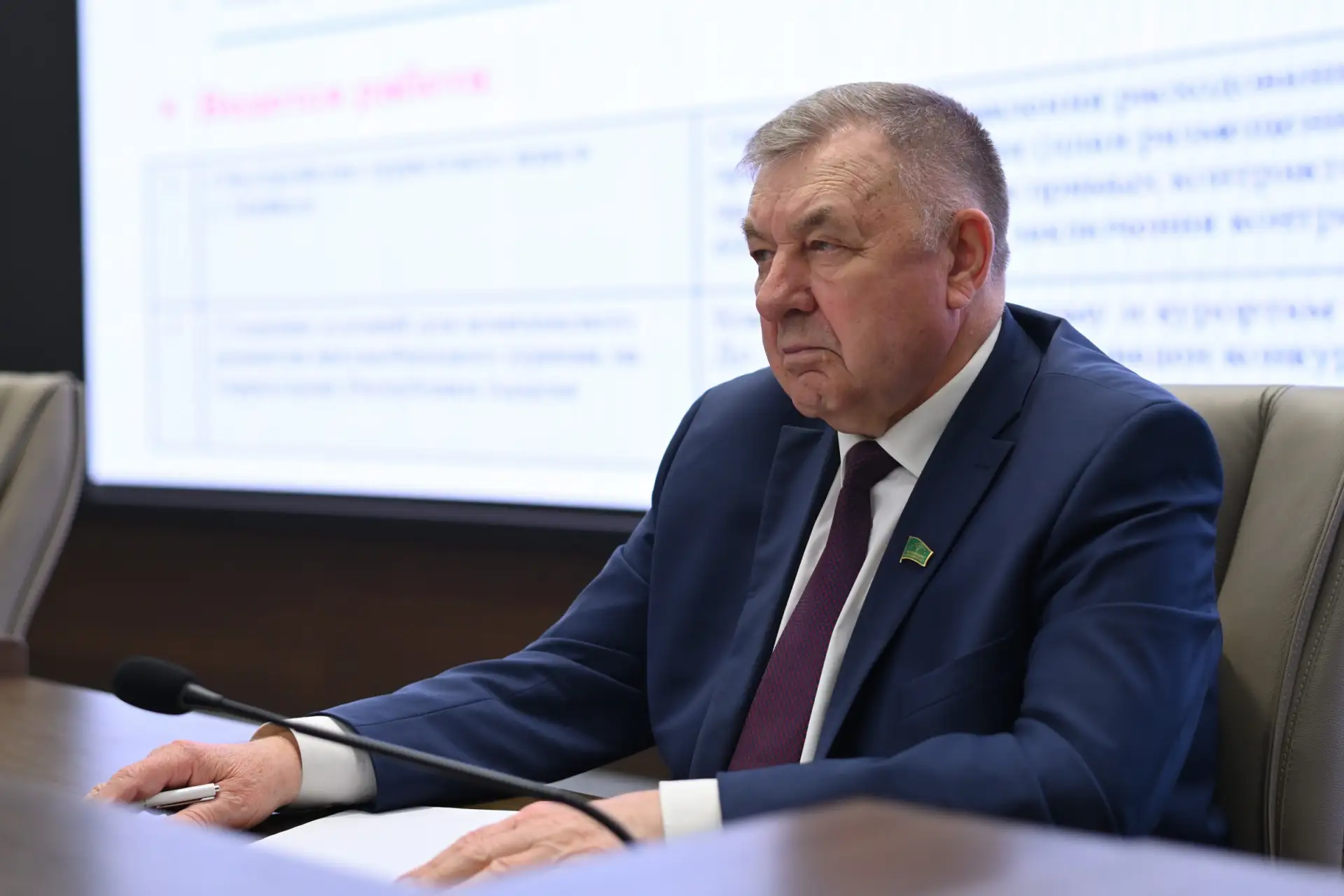 Глава Адыгеи провёл планёрное совещание Кабинета министров РА  В республиканском Доме правительства 