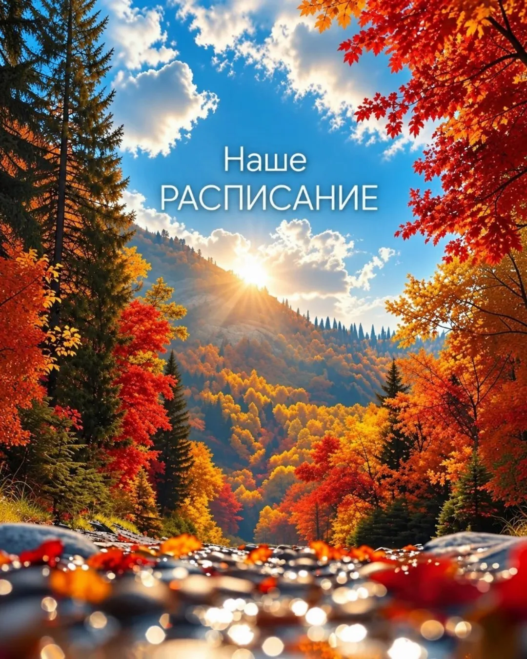 🍀 РАСПИСАНИЕ ЗАНЯТИЙ