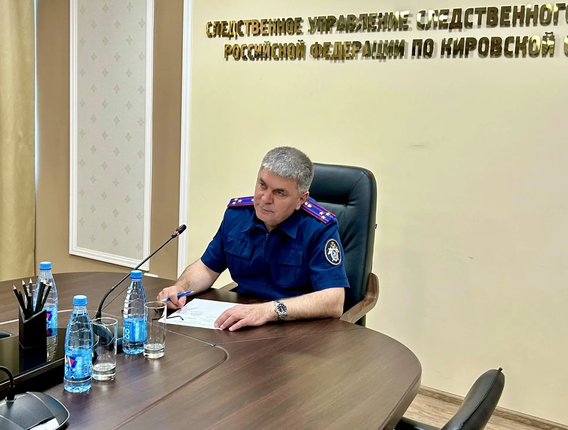 И.о. руководителя СУ СК  России по Кировской области провел личный прием жителей Омутни...