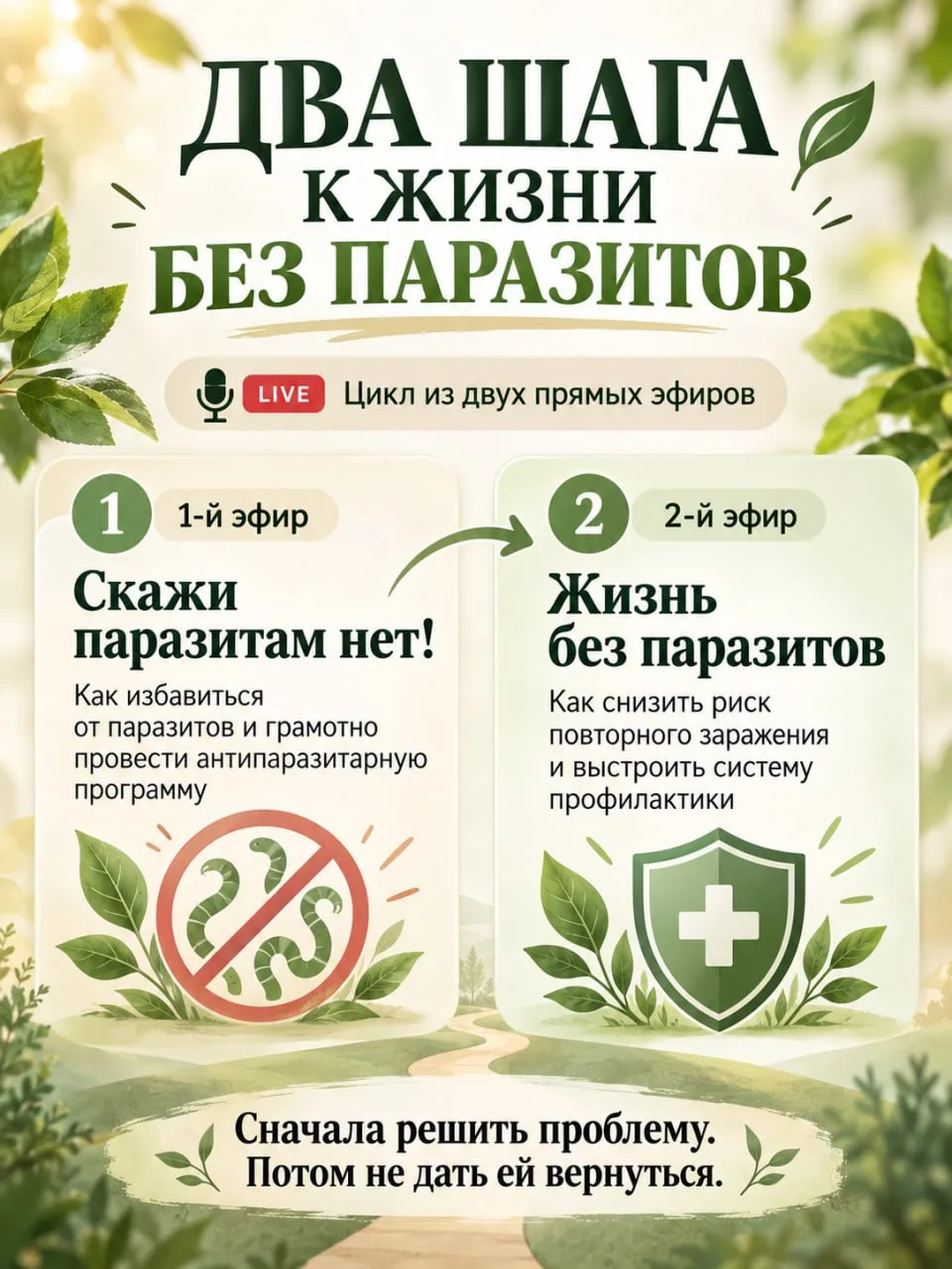 Почему я решил провести не один, а два прямых эфира.