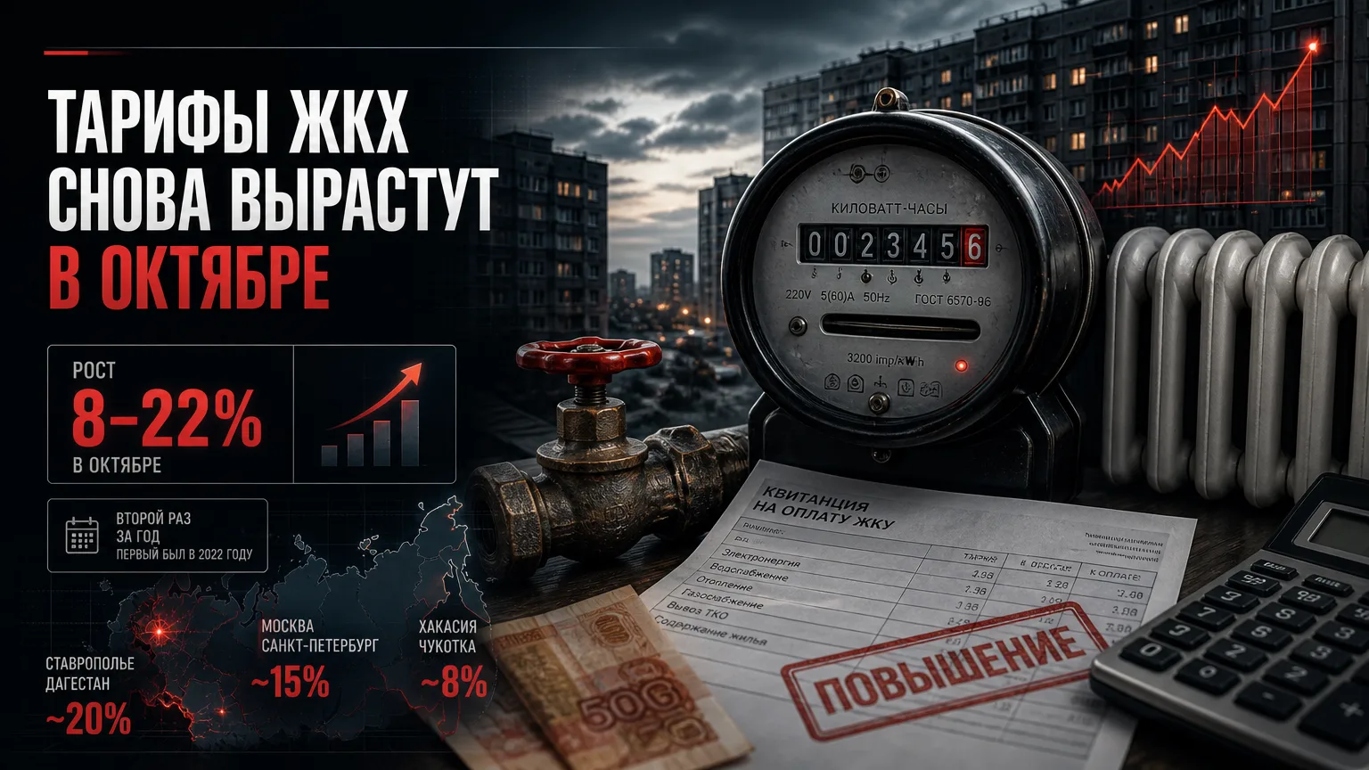 🏠 ТАРИФЫ ЖКХ