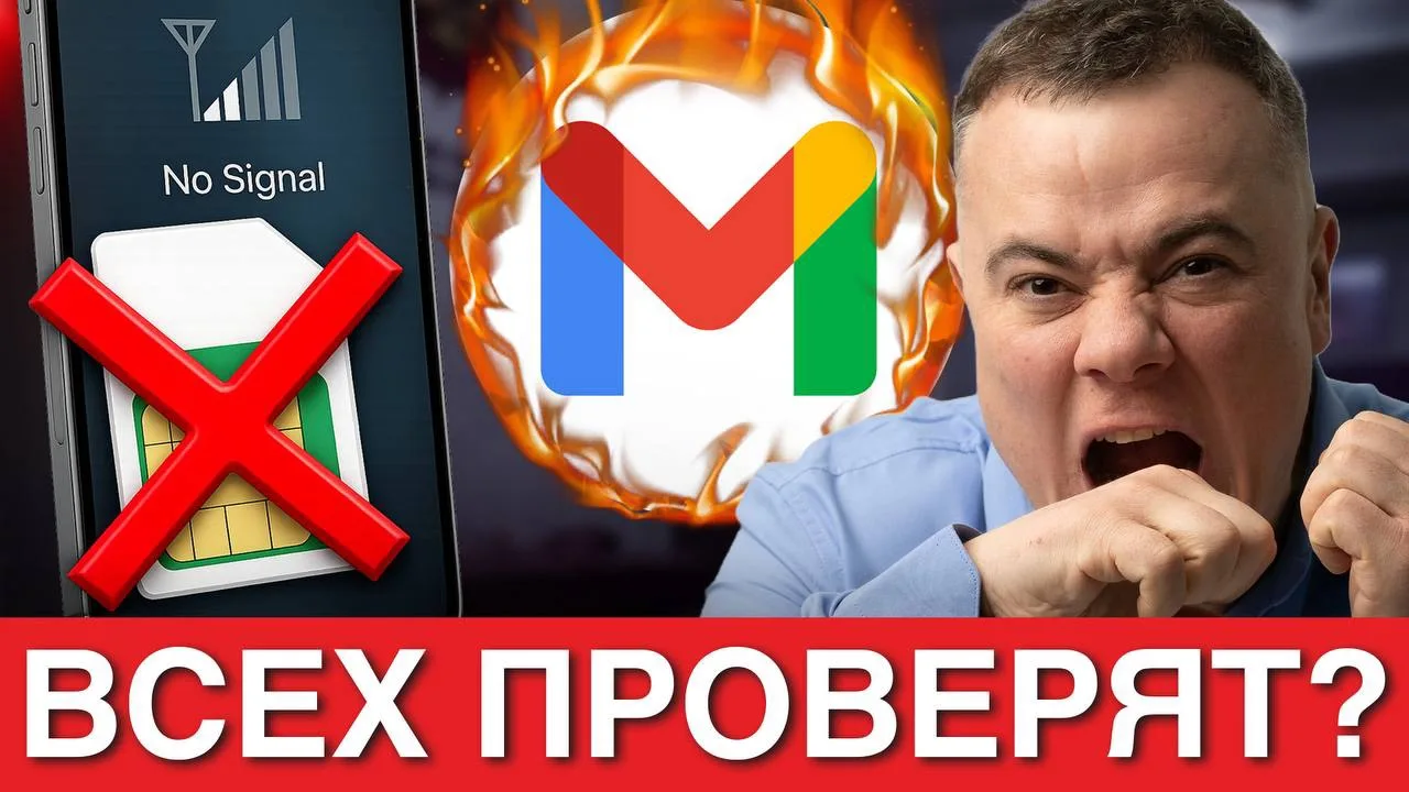 ‼️📱ВСЕ ТЕЛЕФОНЫ ПРОВЕРЯТ С 1 АВГУСТА? Штраф 700 тысяч за Gmail и блокировка связи. Кто...