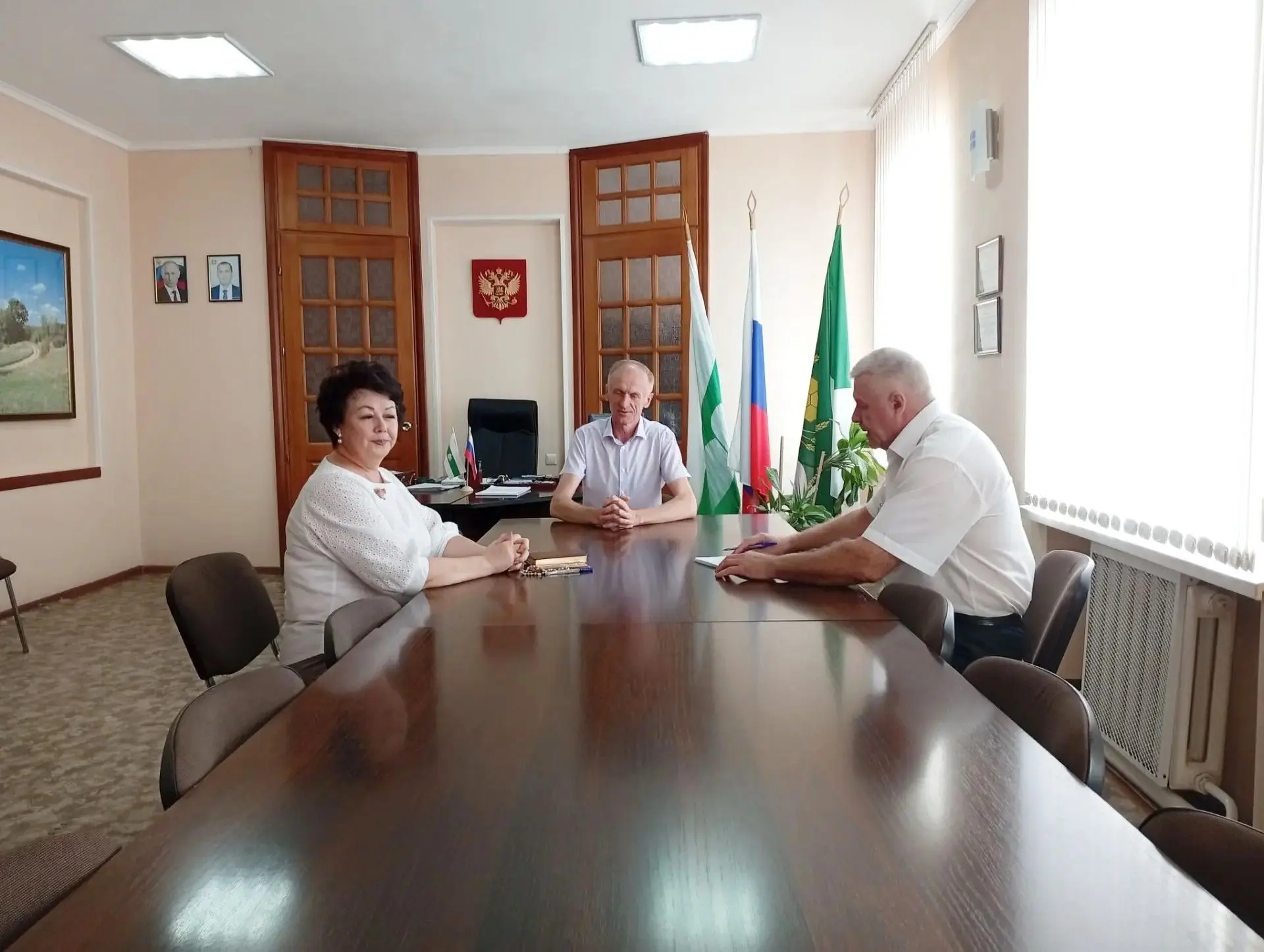 Заместитель председателя облизбиркома Галина Доставалова обсудила подготовку к выборам ...