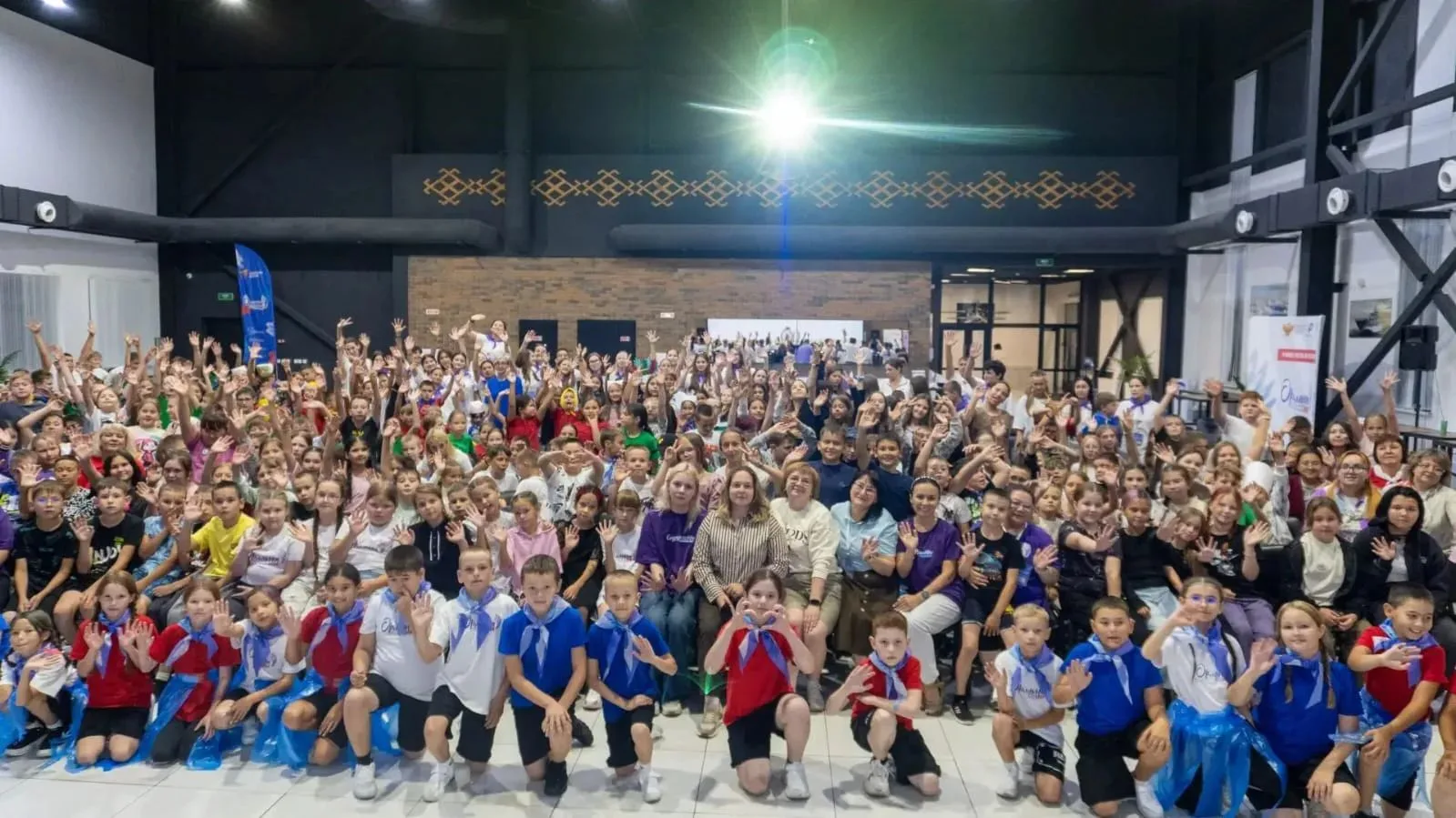 Наш 4Г — в центре «Орлятской» смены в парке «Патриот»