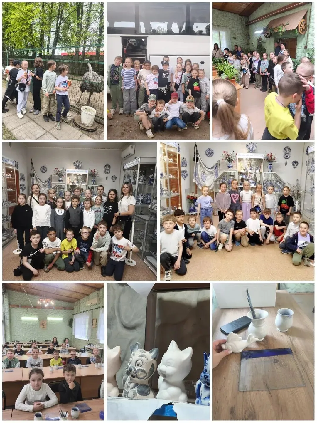 ✨ Увлекательная экскурсия на фабрику «Гжель» ✨  14 мая ученики 1 «А-Н» и 3 «Б-Н» классов нашей школы