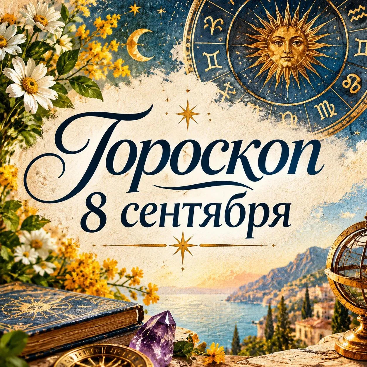 Вторник, 8 сентября: что советуют звезды? ✨