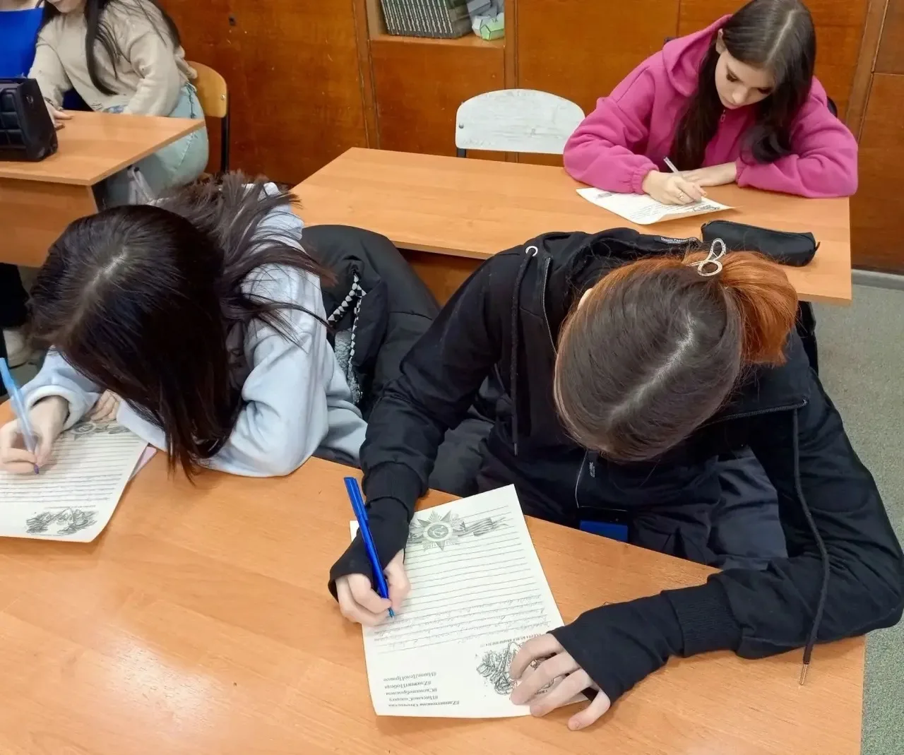 Всероссийская акция "Письмо солдату" в ГБПОУ ВО "БТПИТ" 📝  В преддверии Дня защитника Отечества студ