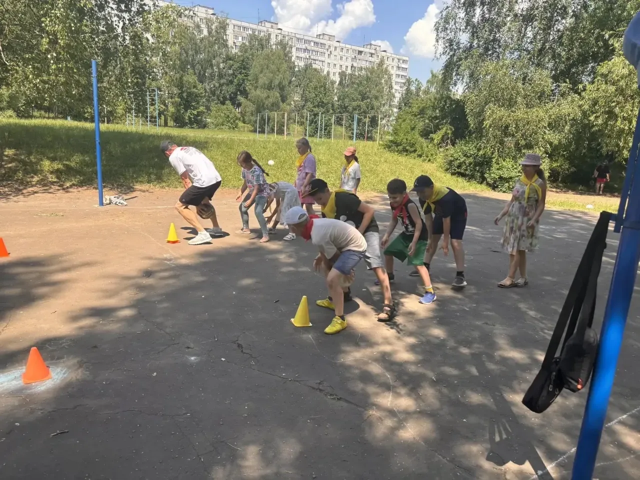 🌈В лагере "Окские зори" скучно не бывает😍
⚡️За день ребята успели все: и поиграть в спортивные игр