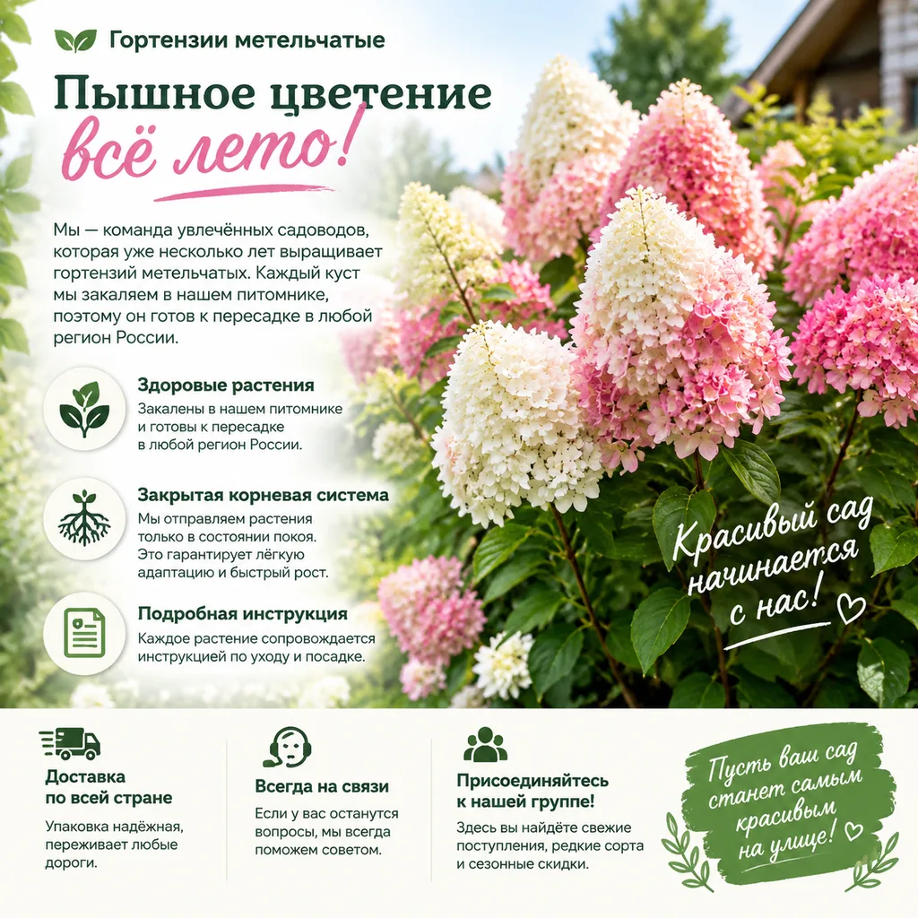 Друзья, если вы ищете не просто растение, а настоящее украшение сада, которое будет рад...