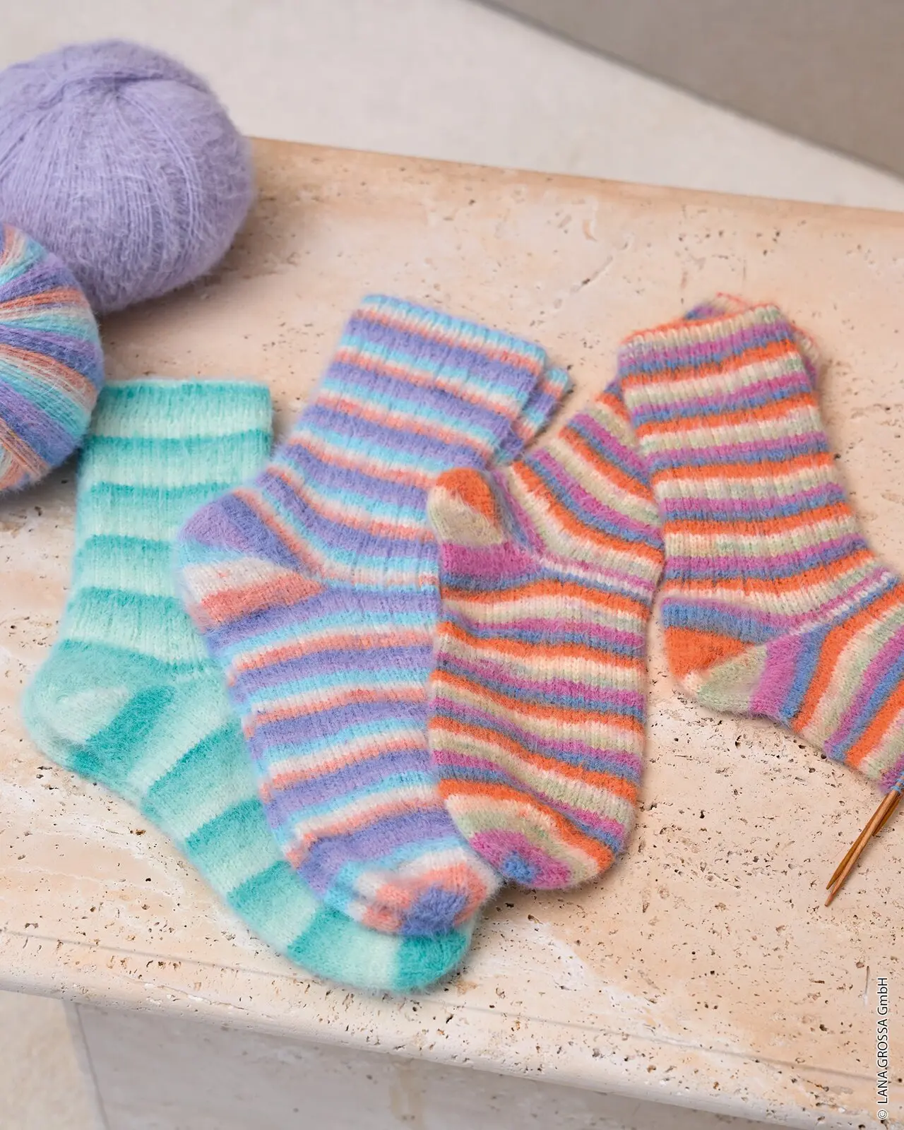 🧦 Базовые носки №8, Lana Grossa Cosy Socks