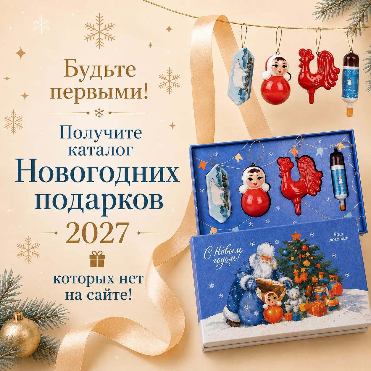 🎄 Будьте первыми! Новый каталог подарков к Новому году 2027 уже готов!