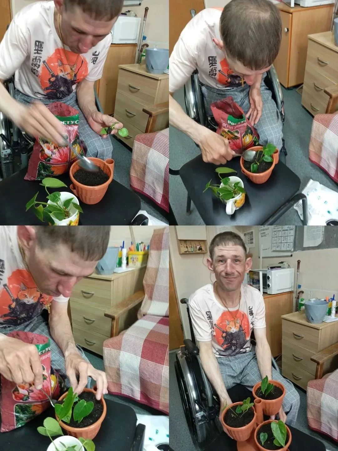 🌿 Июнь: время поливать, рыхлить и пересаживать
Летний сезон в КГБУСО «Хорольский ДИПИ» для наших по