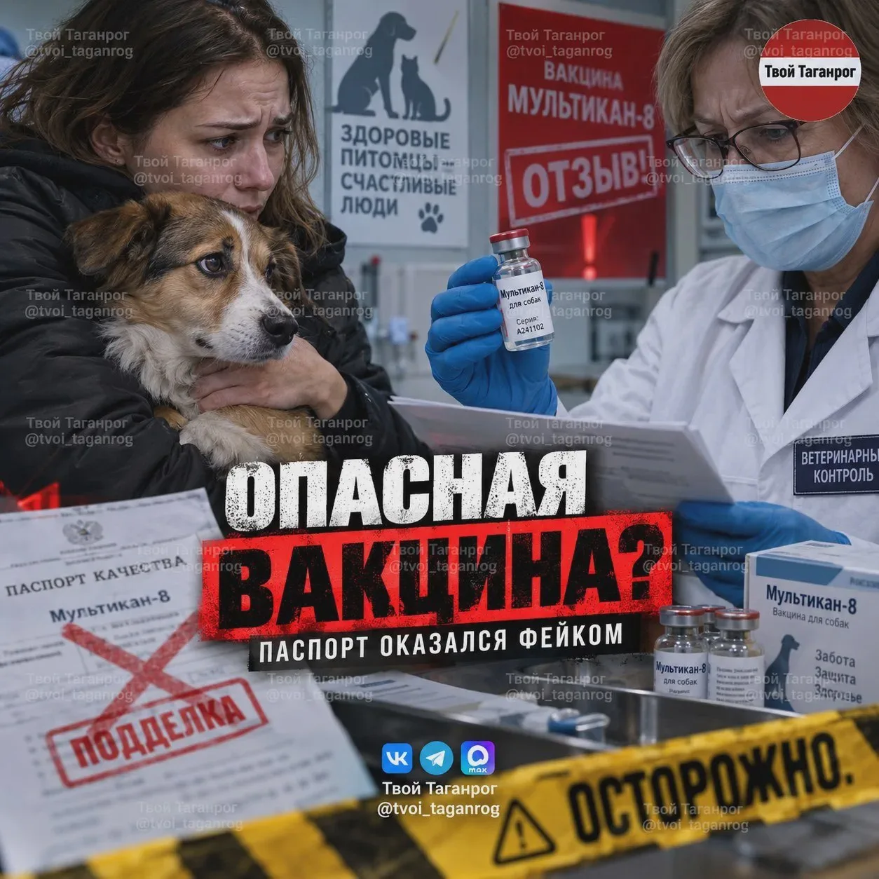 ⚠️ У «Мультикан-8» обнаружили фальшивый паспорт качества