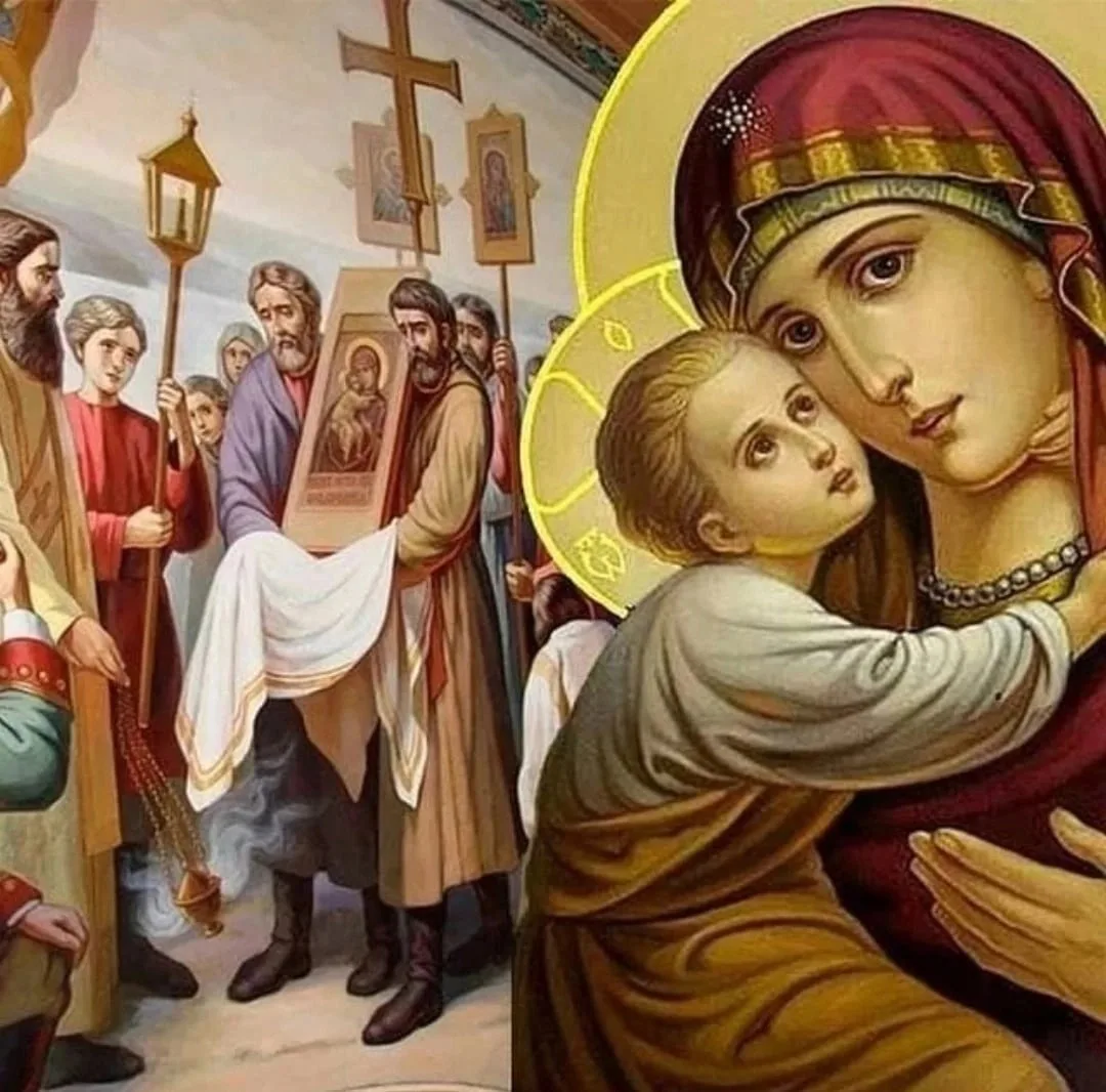 💖🌺💖Сегодня святая Церковь празднует Сретение Владимирской иконы Божией Матери.