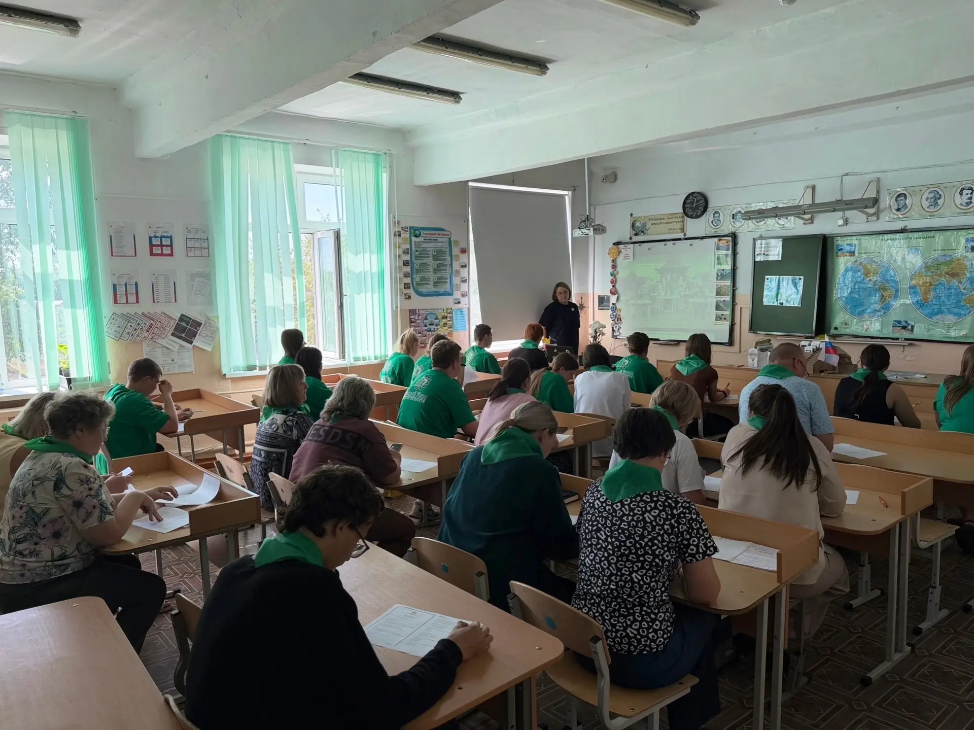 ✅28 мая наша школа приняла участие во всероссийской акции - Агродиктант2026.  

Это федеральный прое
