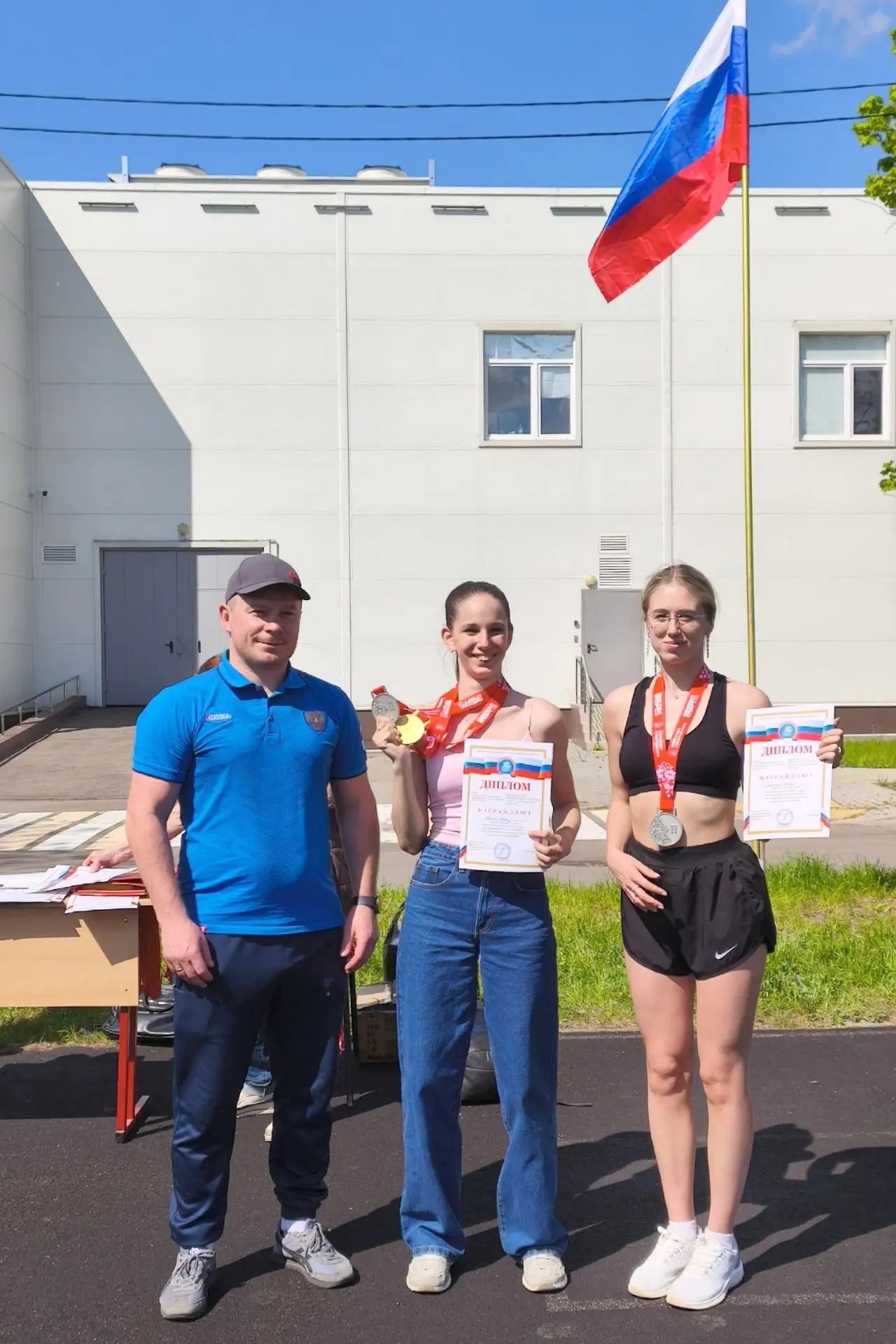 Ну что, допрыгались? Первое место! 🏅  Наш универ победил на областной Спартакиаде по легкой атлетике
