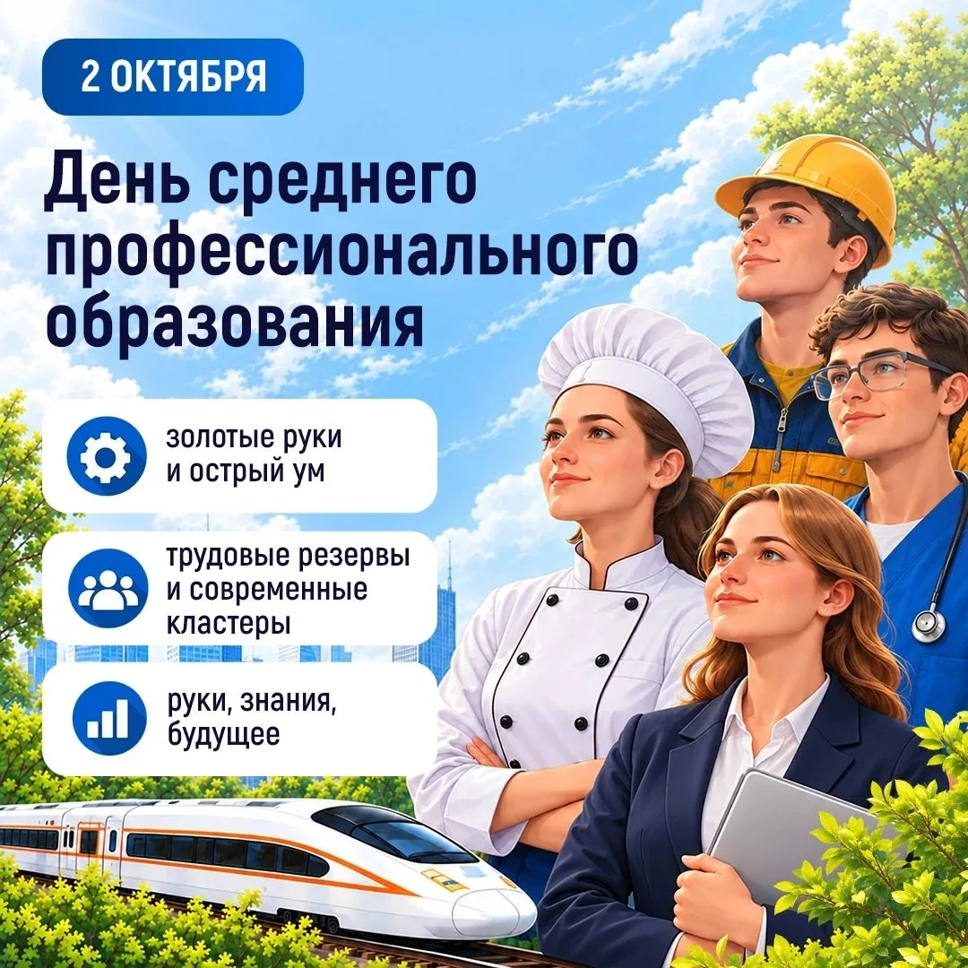 📚📖🎓 2 октября - День среднего профессионального образования