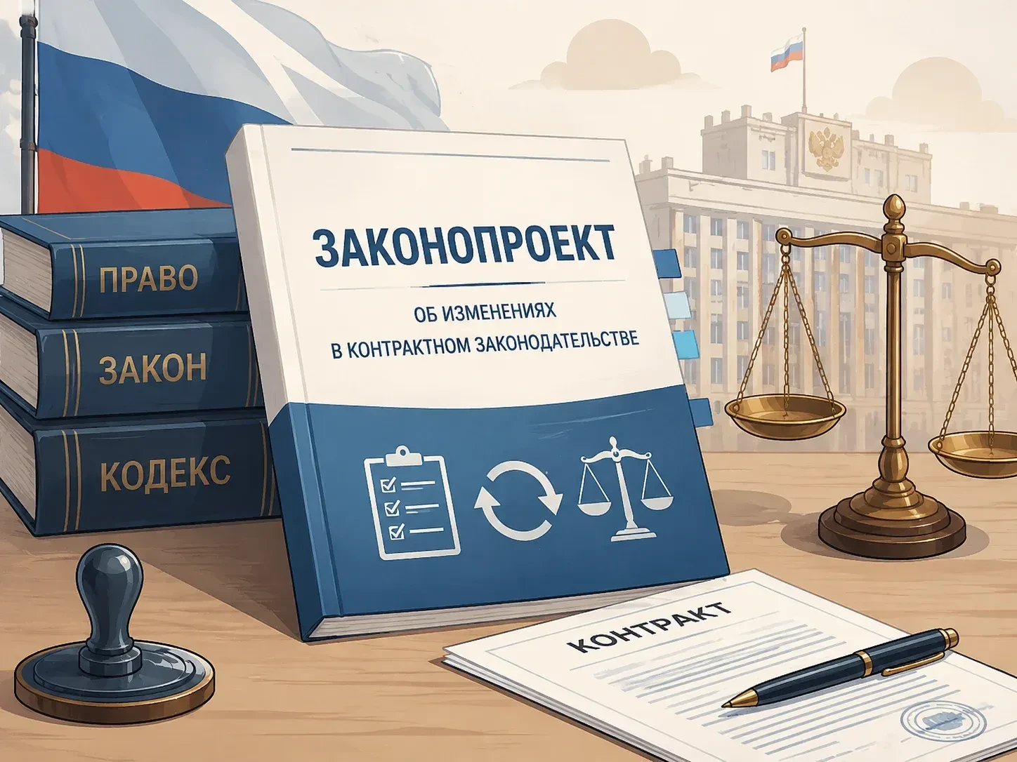 О грядущих изменениях в контрактном законодательстве
 
Государственная Дума в третьем чтении одобрил