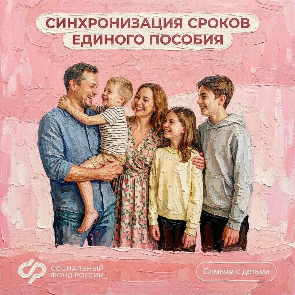 Как выровнять сроки назначения единого пособия