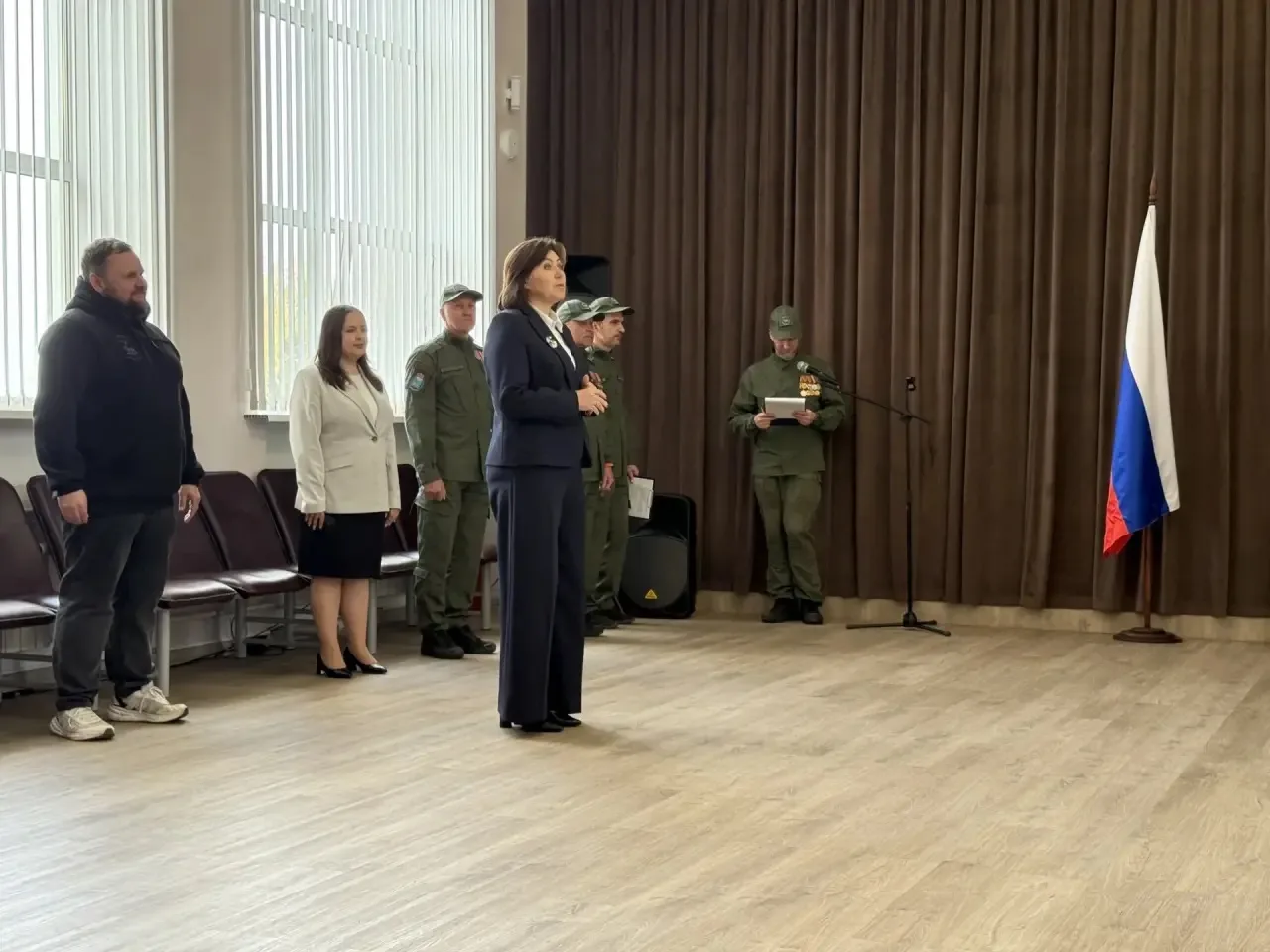 30 сентября состоялась торжественная церемония посвящения учащихся 10 «А» класса в каде...