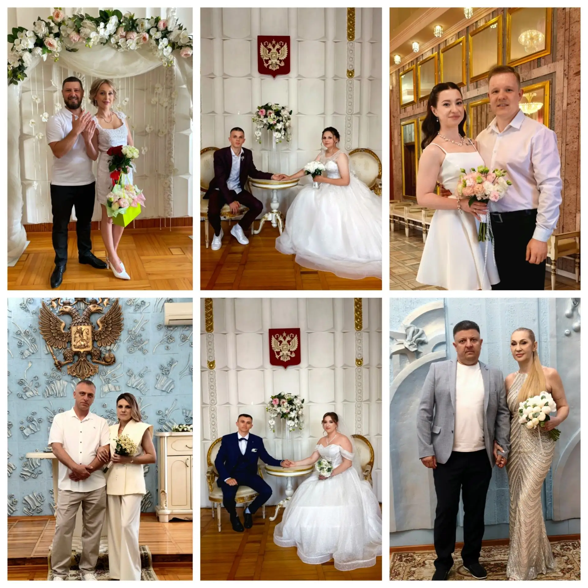 💍 В городе стало на 37 счастливых семей больше! 💍

На этой неделе в отделе ЗАГС города Шахты зарег