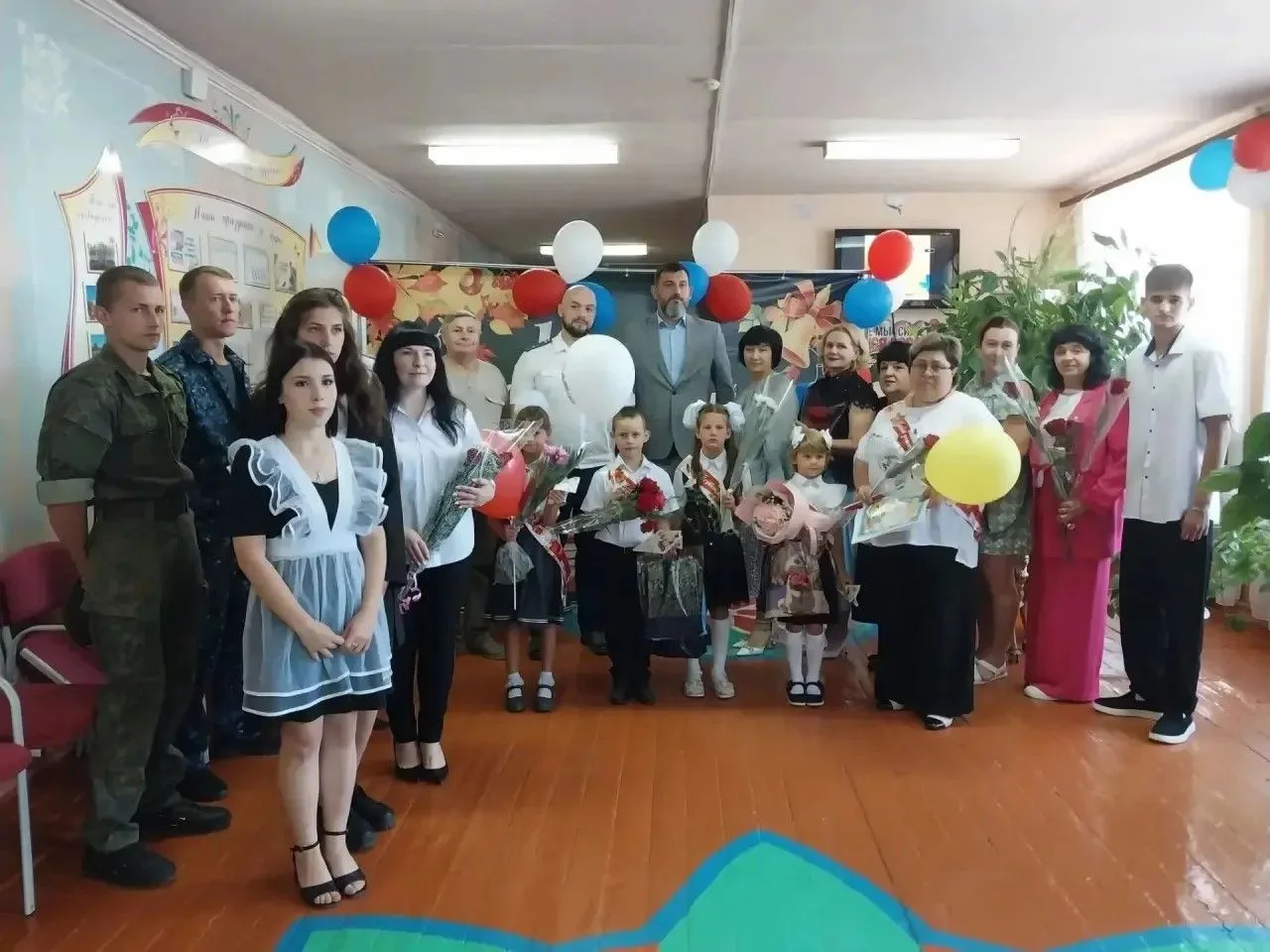 🎒Торжественная линейка 1 сентября в МБОУ Волченской СОШ им. В.П. Рогозина . Это особен...