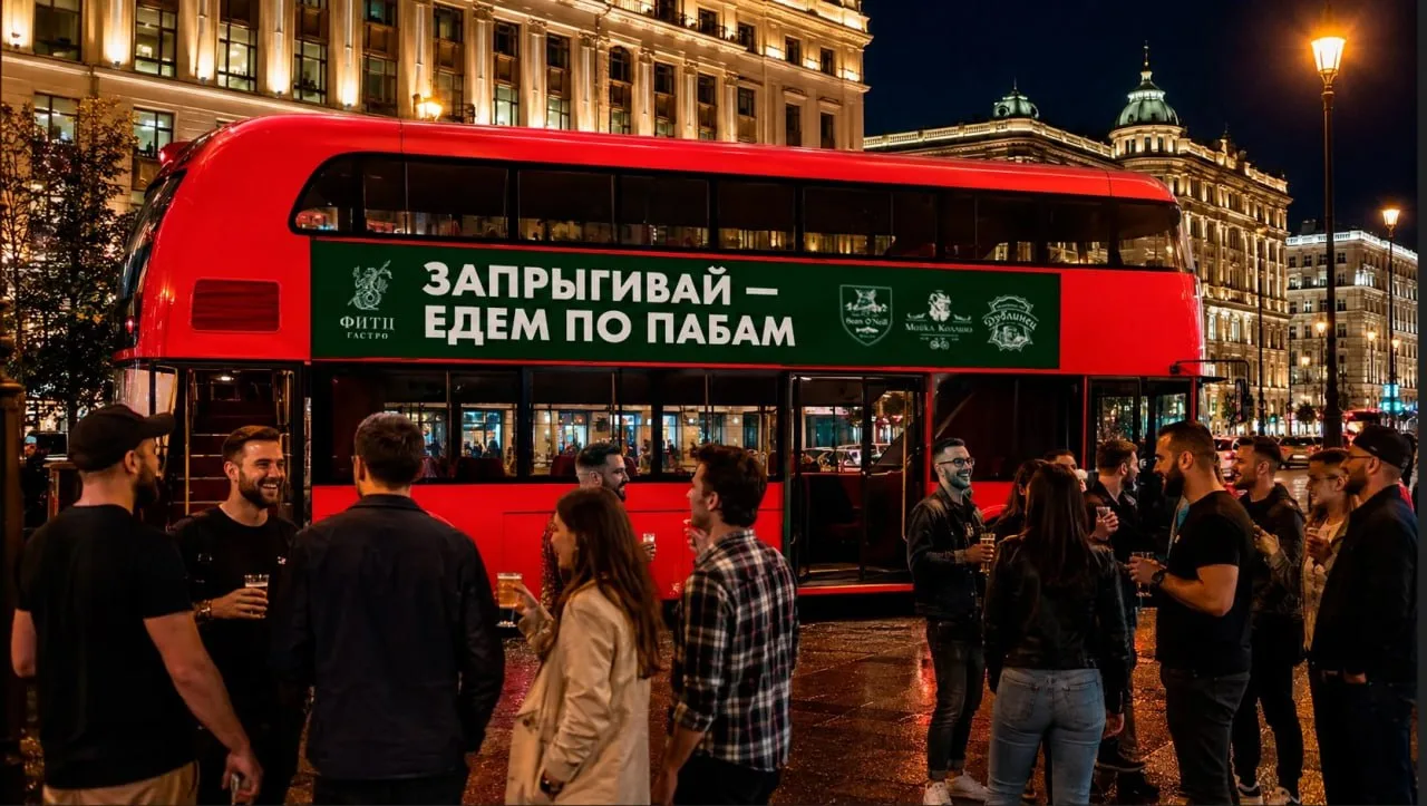 В Москве запускают бесплатный автобусный тур по пабам