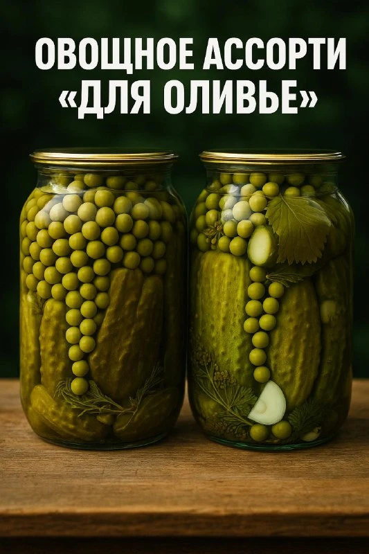 ОВОЩНОЙ АССОРТИ "ДЛЯ ОЛИВЬЕ"