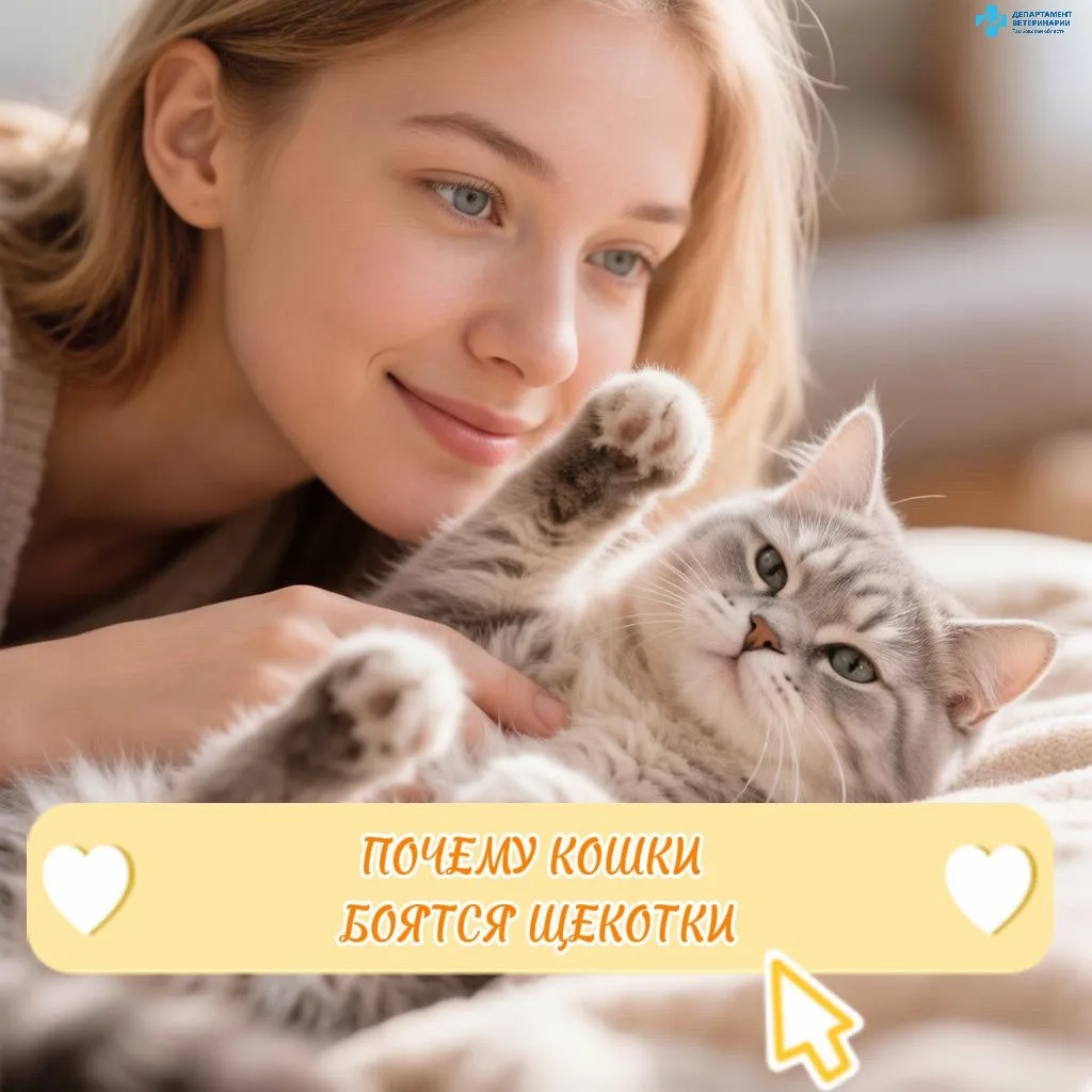 ❓Почему кошки боятся щекотки: разгадываем тайну кошачьей чувствительности