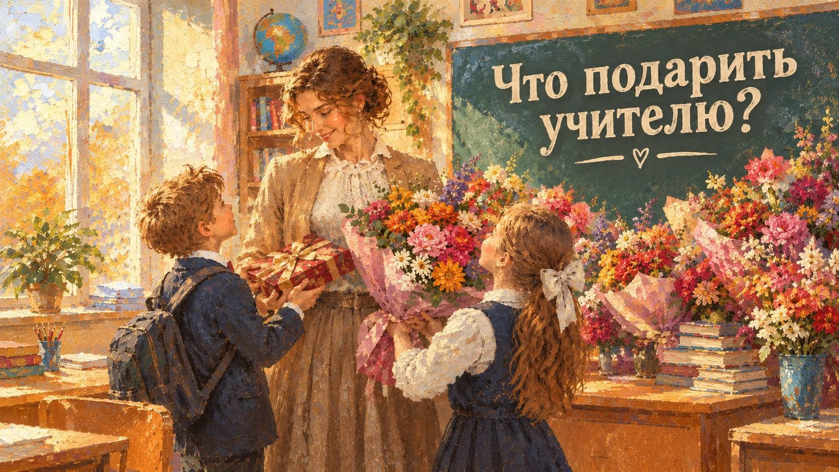🔔 💐 Звонок для учителя и подарок тоже. В преддверии праздника рассказываем, каким он ...