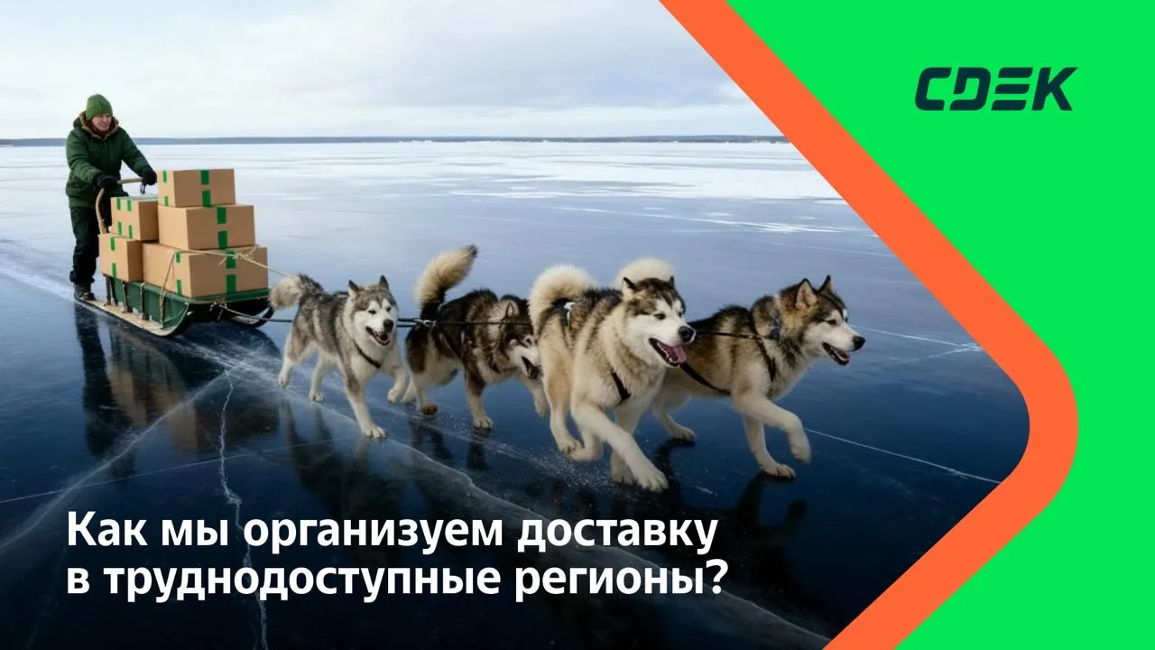 Доставка там, где заканчиваются дороги