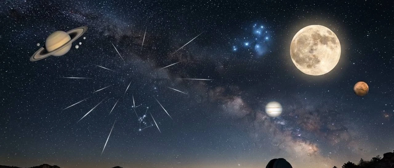 🌌 Сатурн, звездопад и Луна Охотника: что смотреть в небе в октябре?