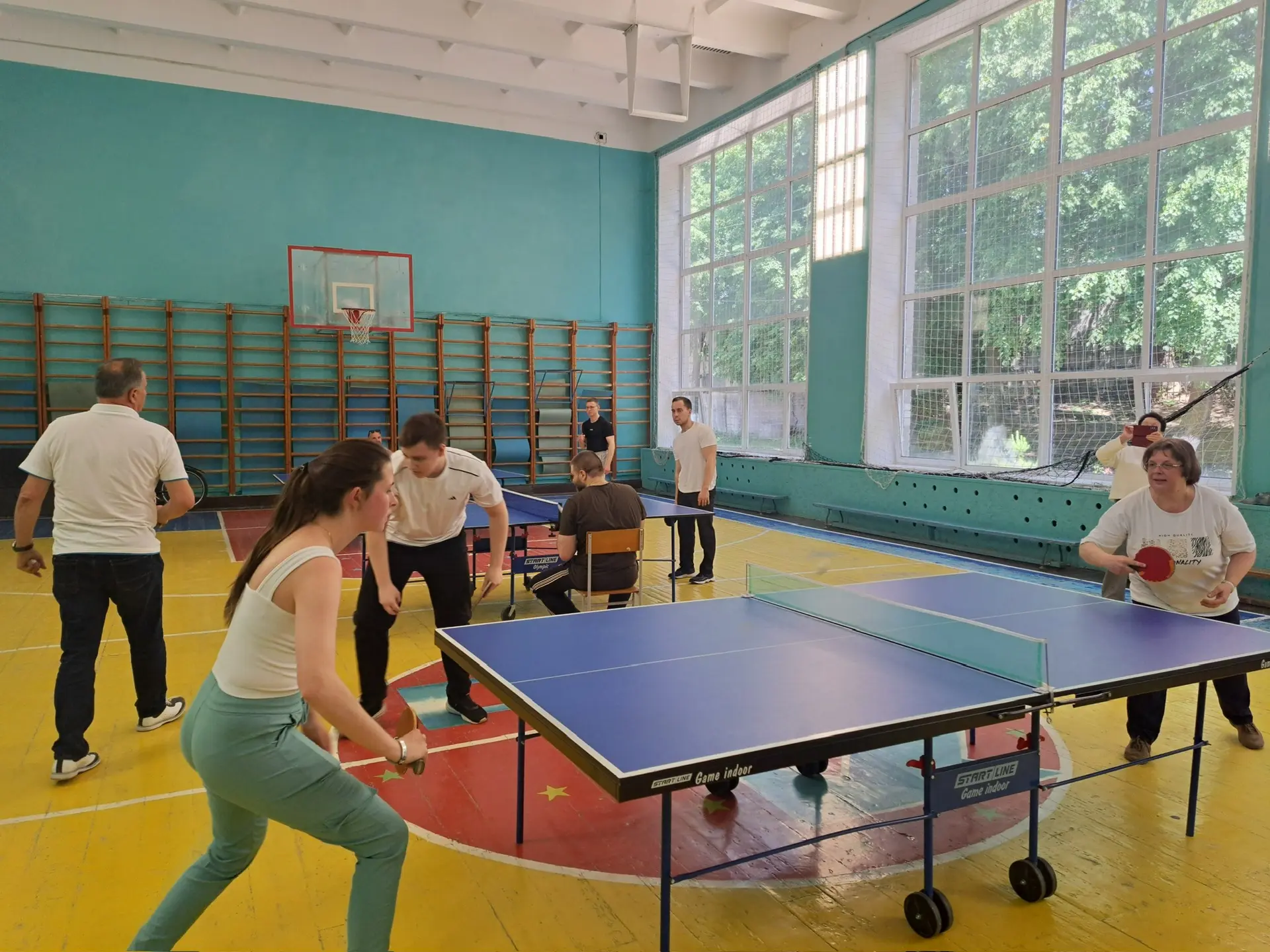 Физкульт-привет, всем любителям здорового образа жизни 💪🏻

🏓 Состоялся ежегодный турнир среди сот