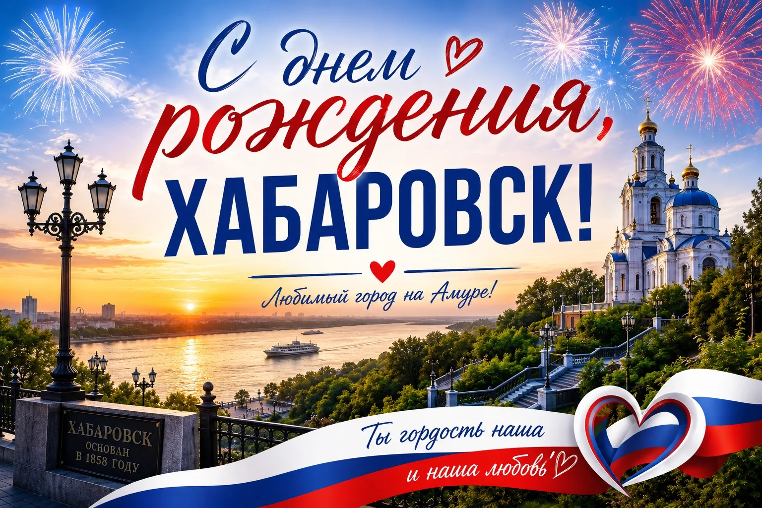 🎉 С Днём рождения, Хабаровск! 🎉