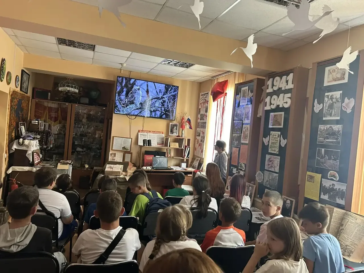 🦉В музее прошла виртуальная экскурсия под названием «Редкие птицы Приморского края» дл...