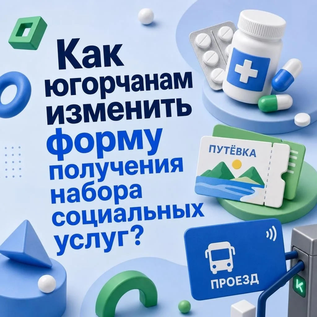 До 1 октября льготники могут выбрать форму получения набора социальных услуг на следующ...
