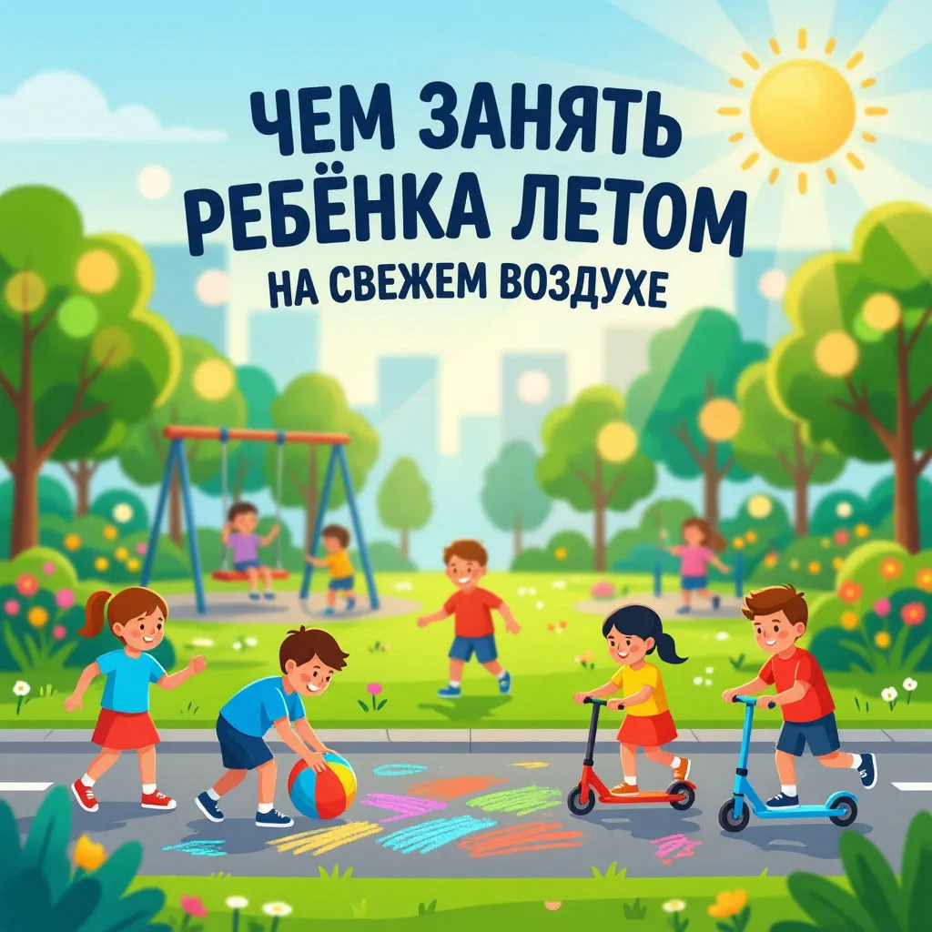 🏖️Лето без скуки: чем занять ребёнка на свежем воздухе

Лето — это маленькая жизнь, и провести её х