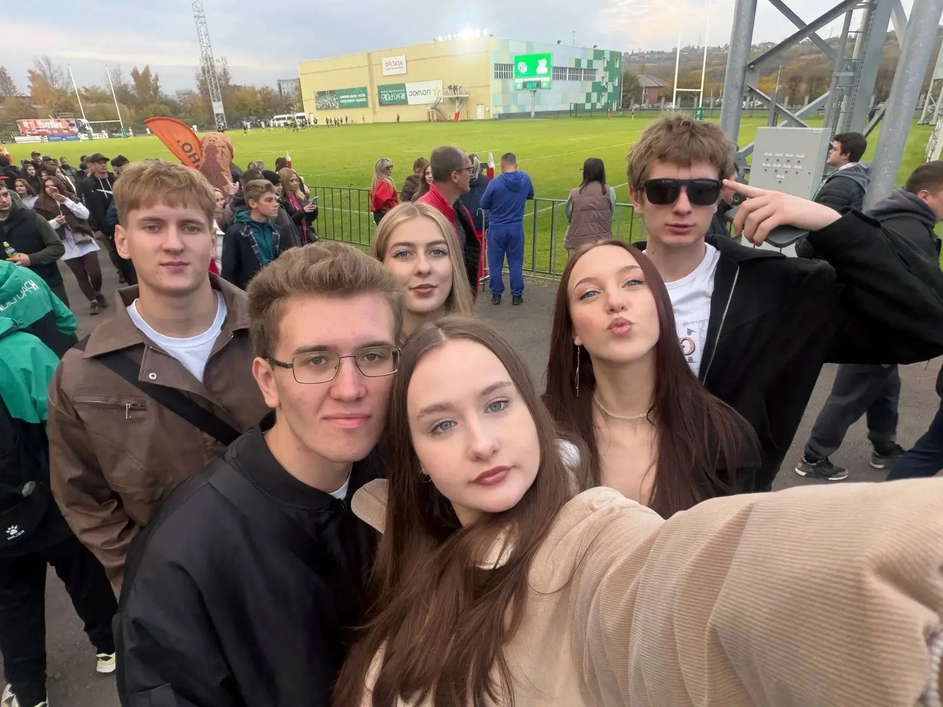 В эпицентре спортивных событий 🏉  🔥