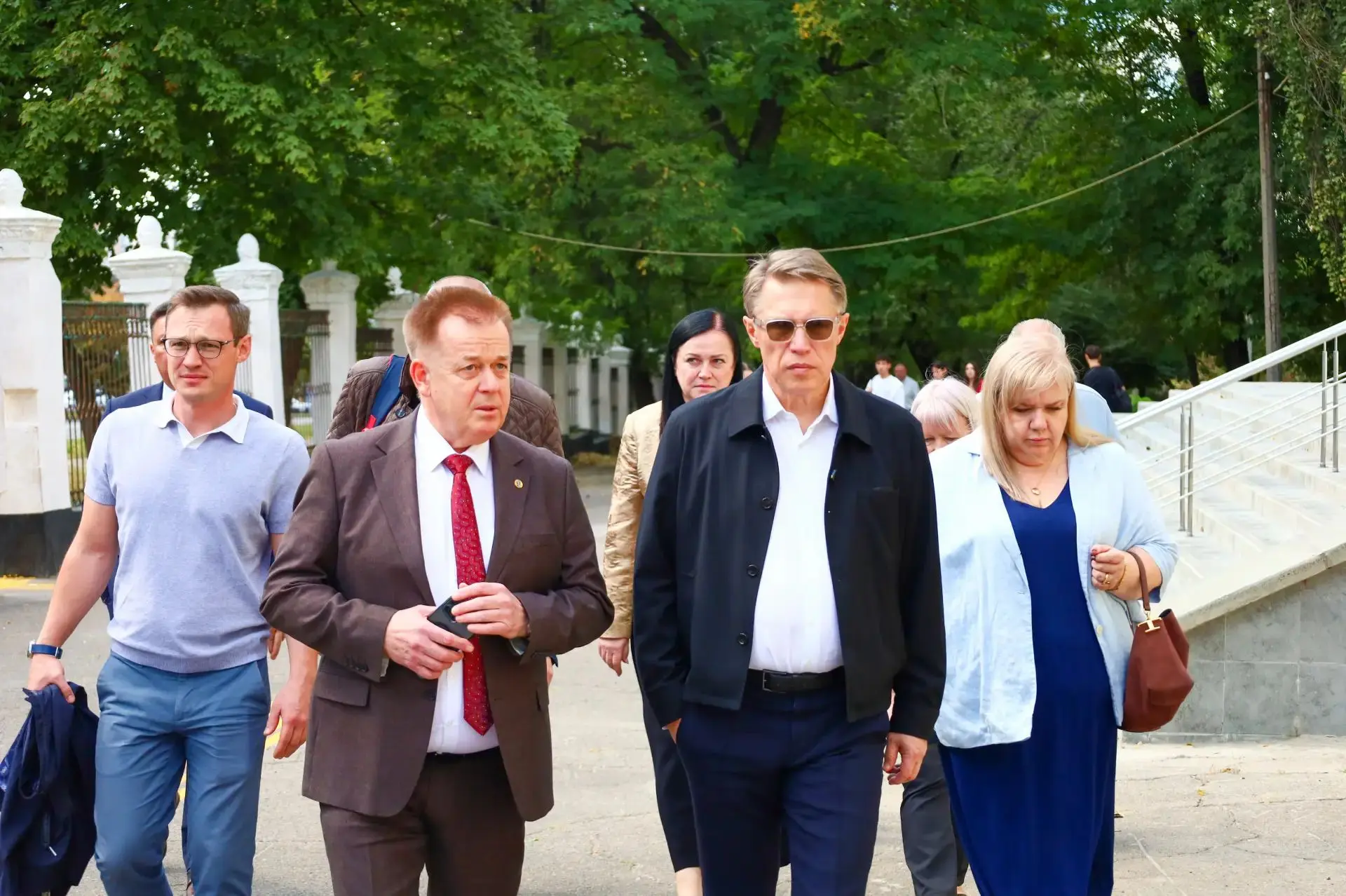 Рабочий визит Министра здравоохранения РФ М. А. Мурашко в ДонГМУ