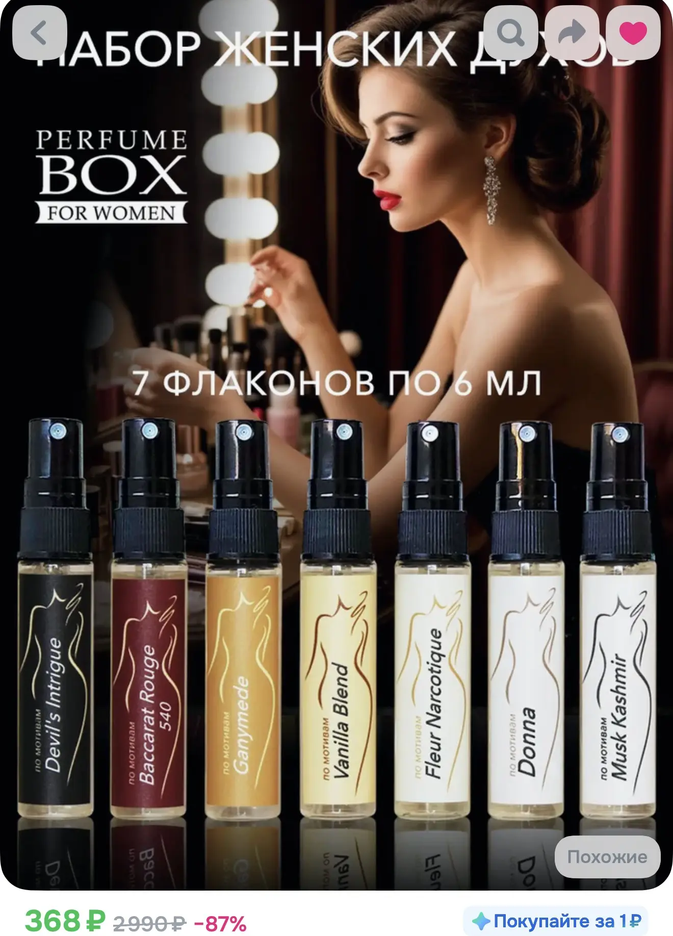 Набор женских духов