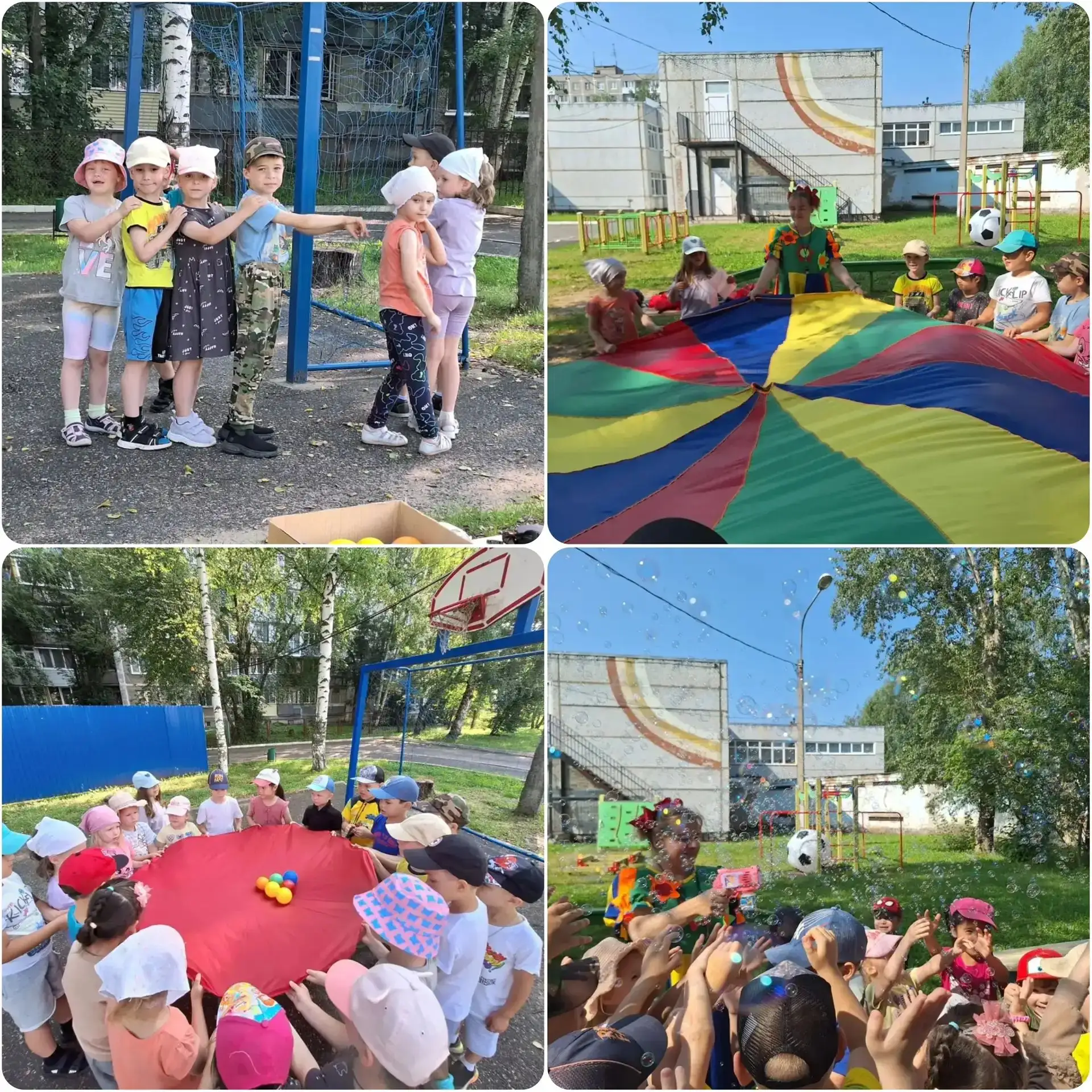 Самое главное — здоровье! 
И все группы ярко это доказали на спортивном празднике «В гостях у Витами