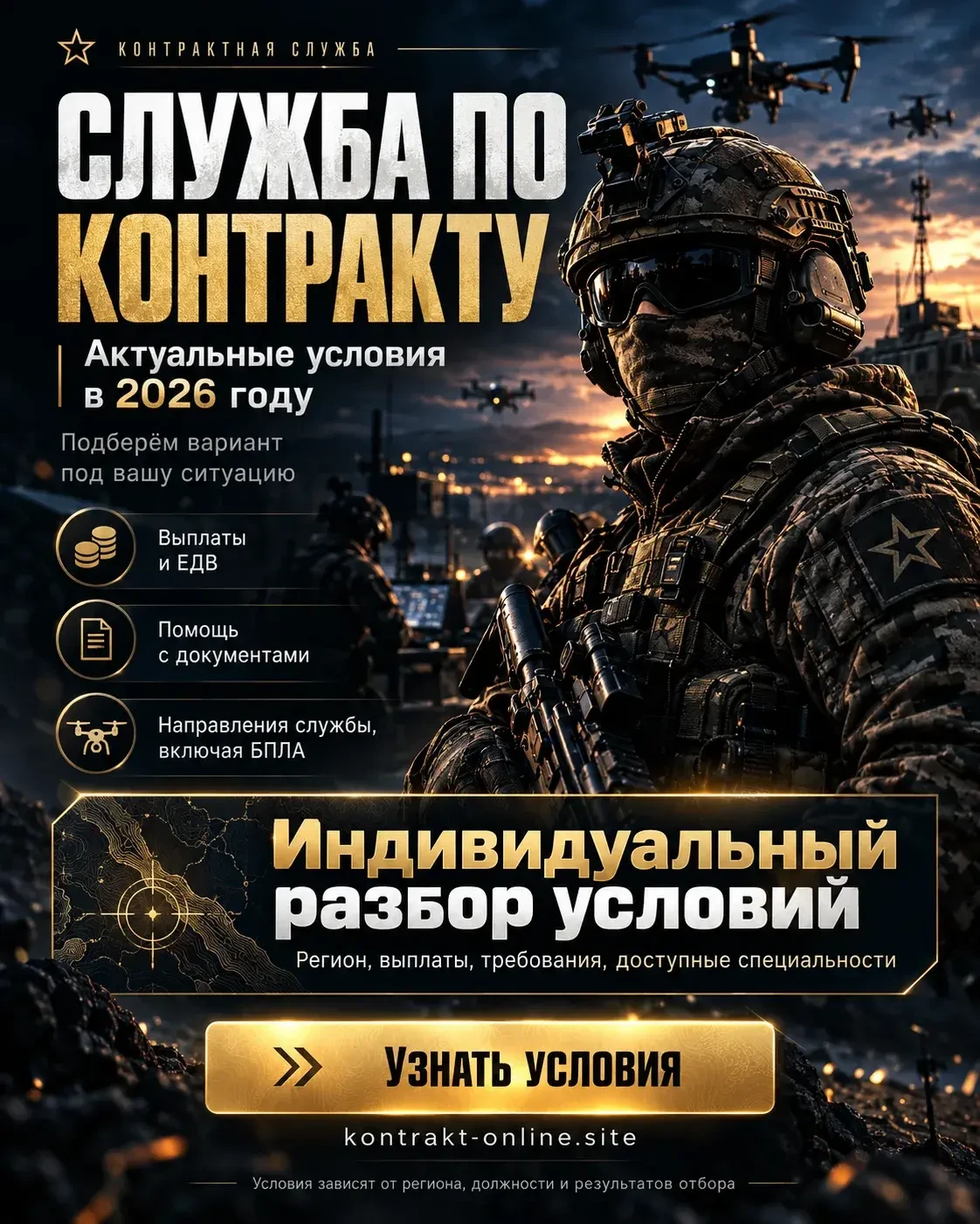 ⚡ КОНТРАКТНАЯ СЛУЖБА В 2026 ГОДУ